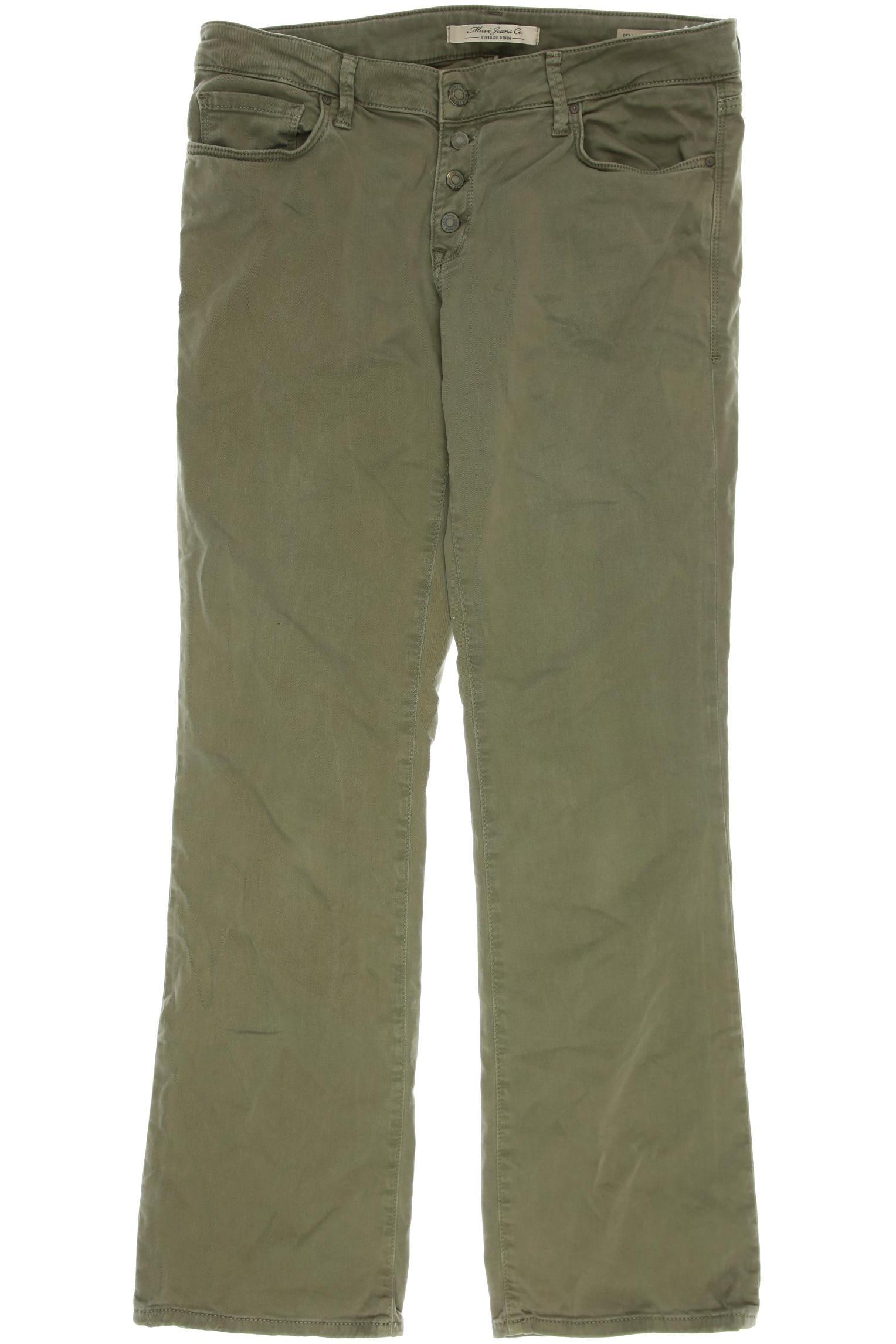 

mavi Damen Jeans, grün, Gr. 31