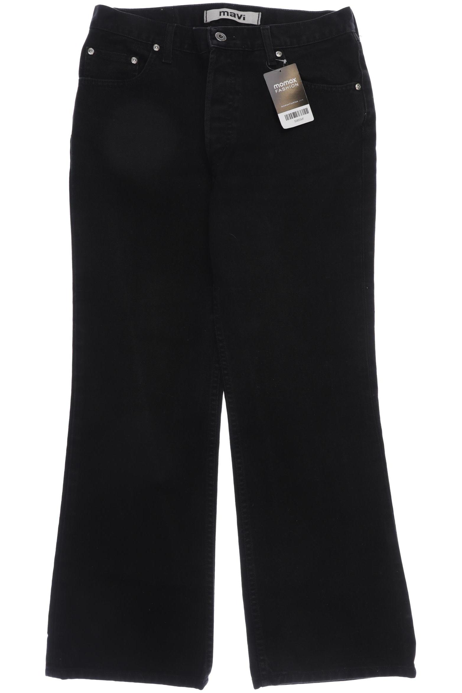 

mavi Damen Jeans, schwarz, Gr. 32