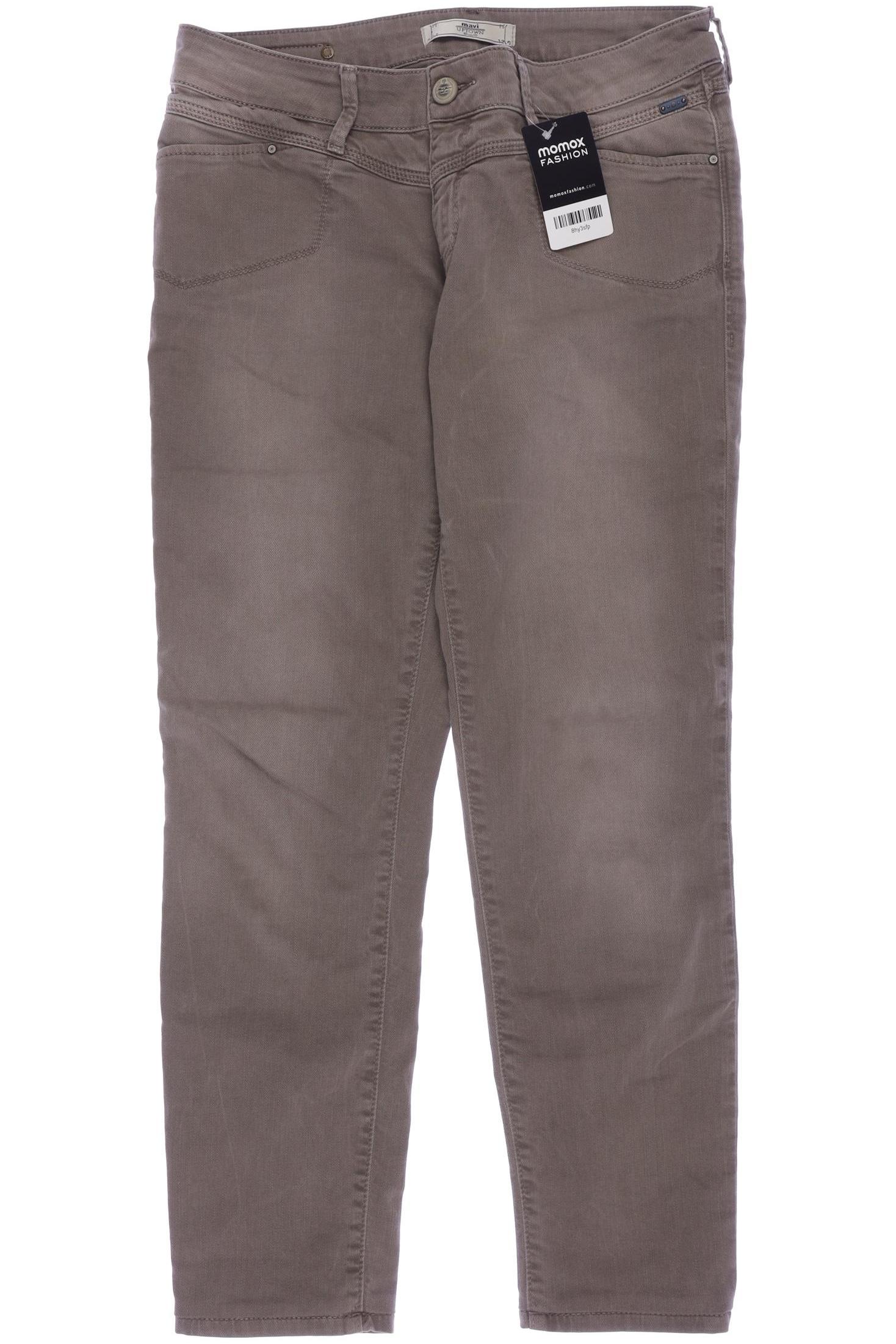 

mavi Damen Jeans, braun, Gr. 31