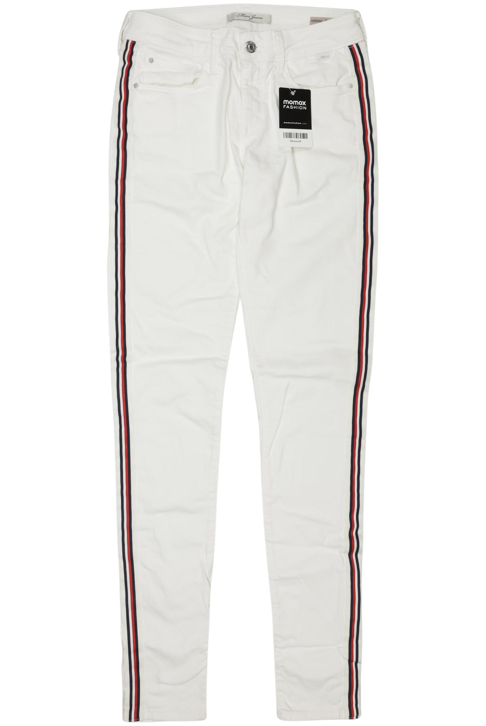 

mavi Damen Jeans, weiß, Gr. 26
