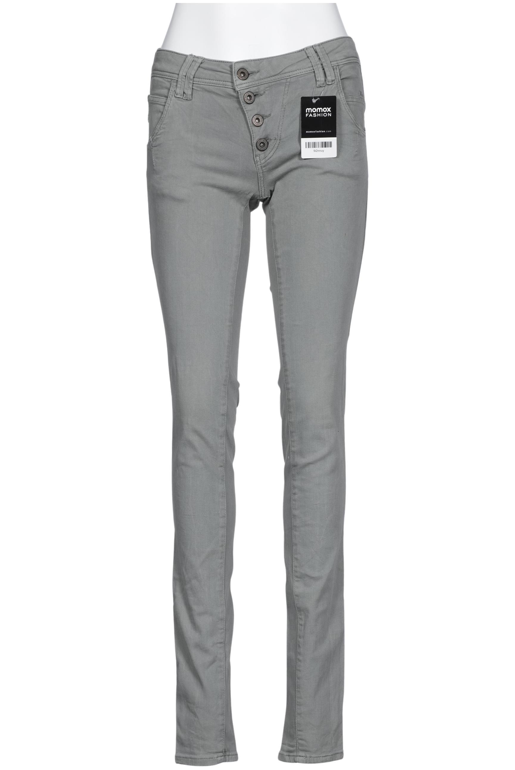 

mavi Damen Jeans, grau, Gr. 28