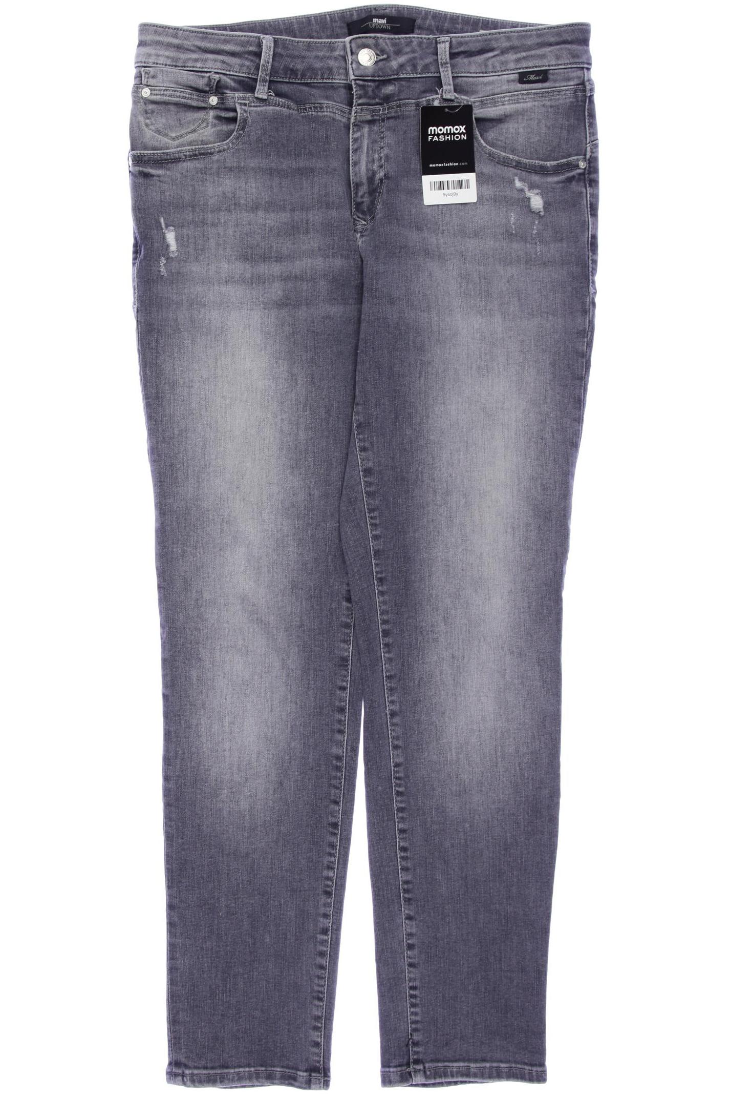 

mavi Damen Jeans, grau, Gr. 31