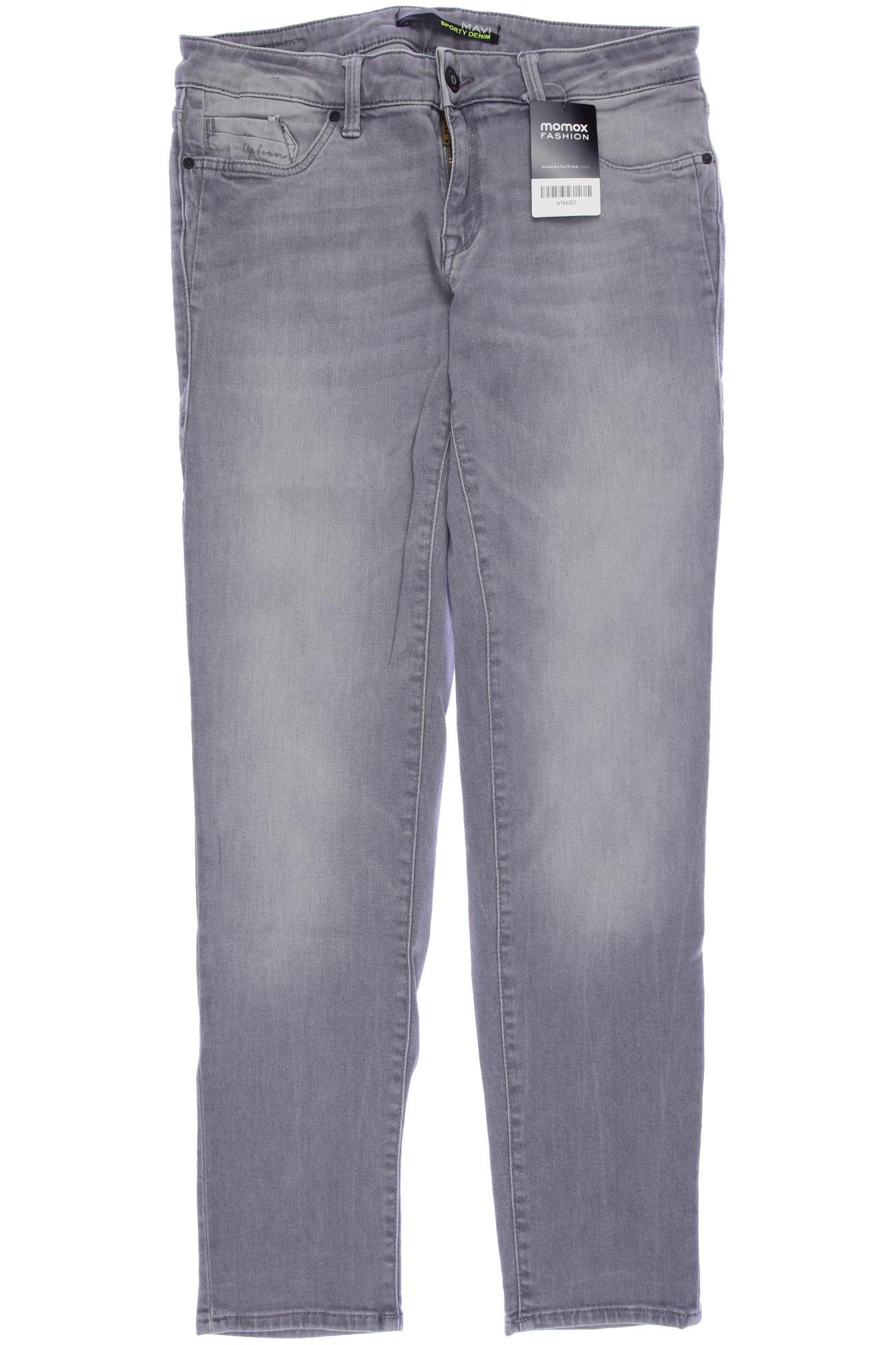 

mavi Damen Jeans, grau, Gr. 29