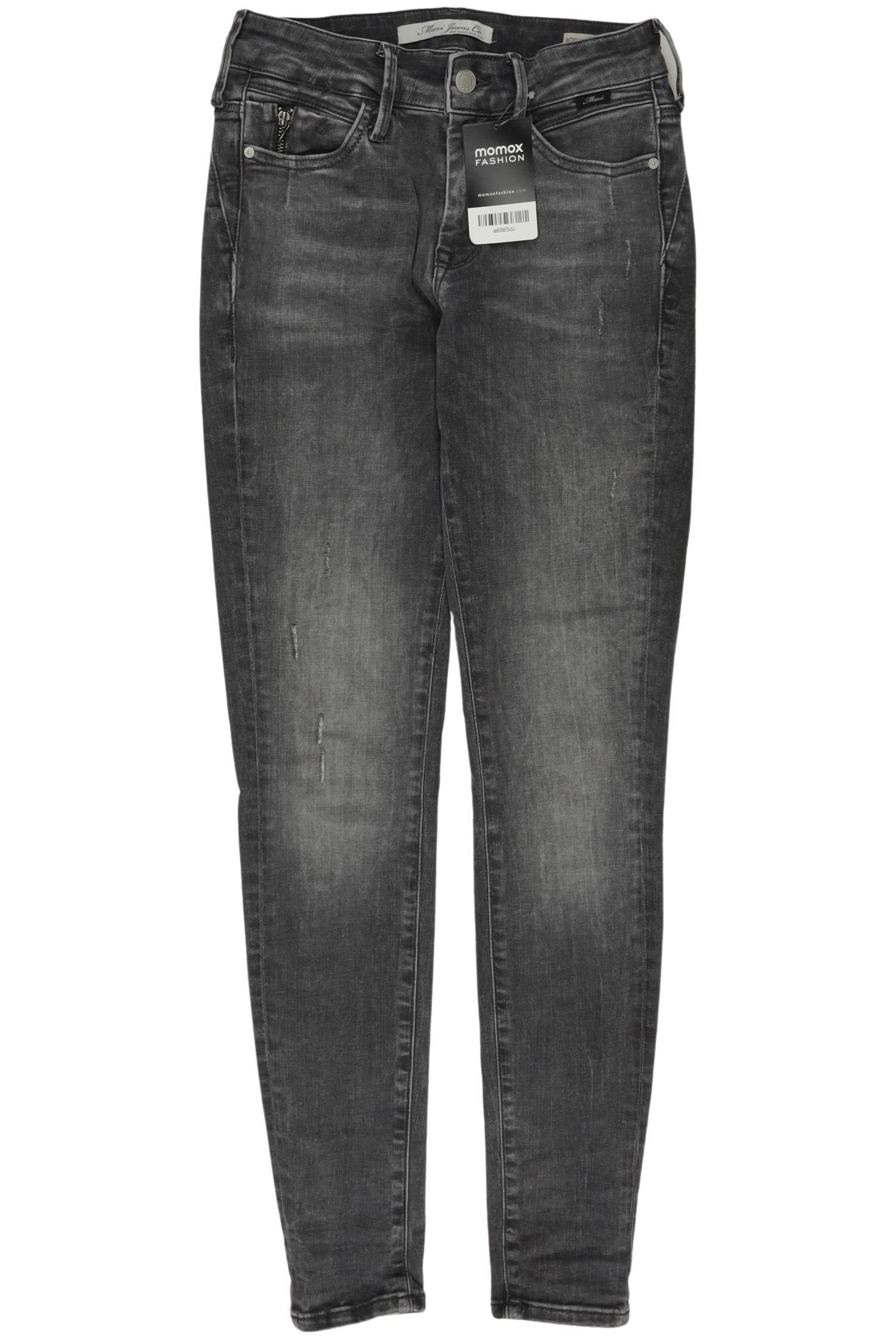 

mavi Damen Jeans, grau, Gr. 25
