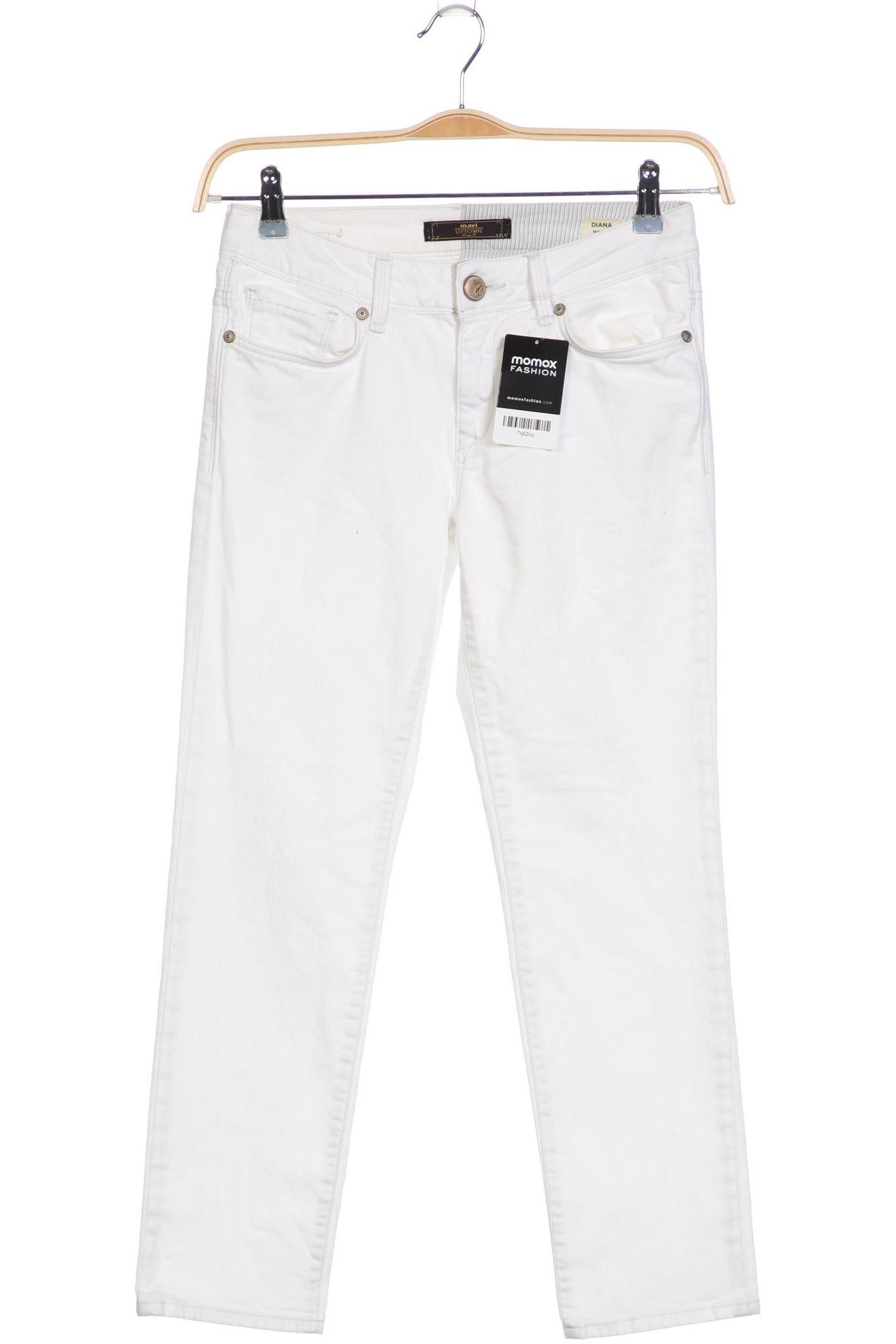 

mavi Damen Jeans, weiß, Gr. 27