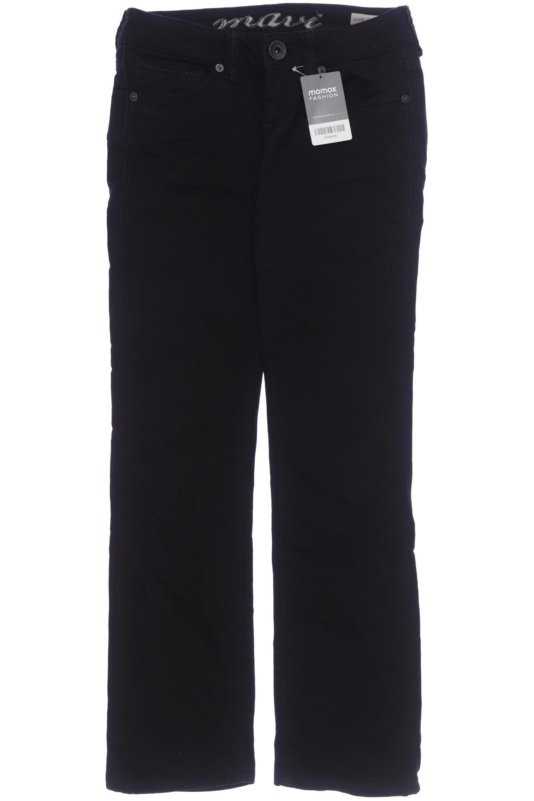 

mavi Damen Jeans, schwarz, Gr. 26