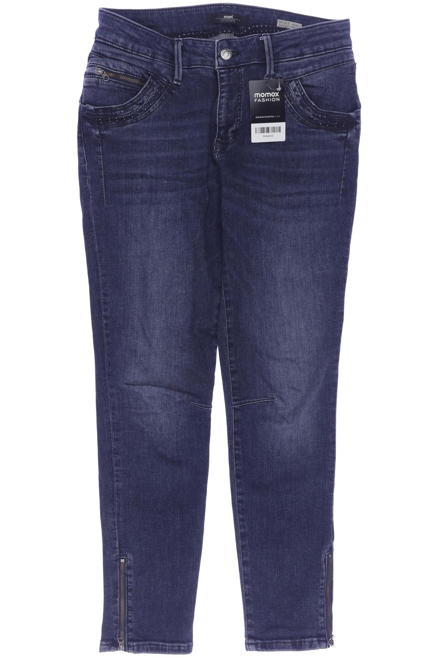 

mavi Damen Jeans, marineblau, Gr. 28