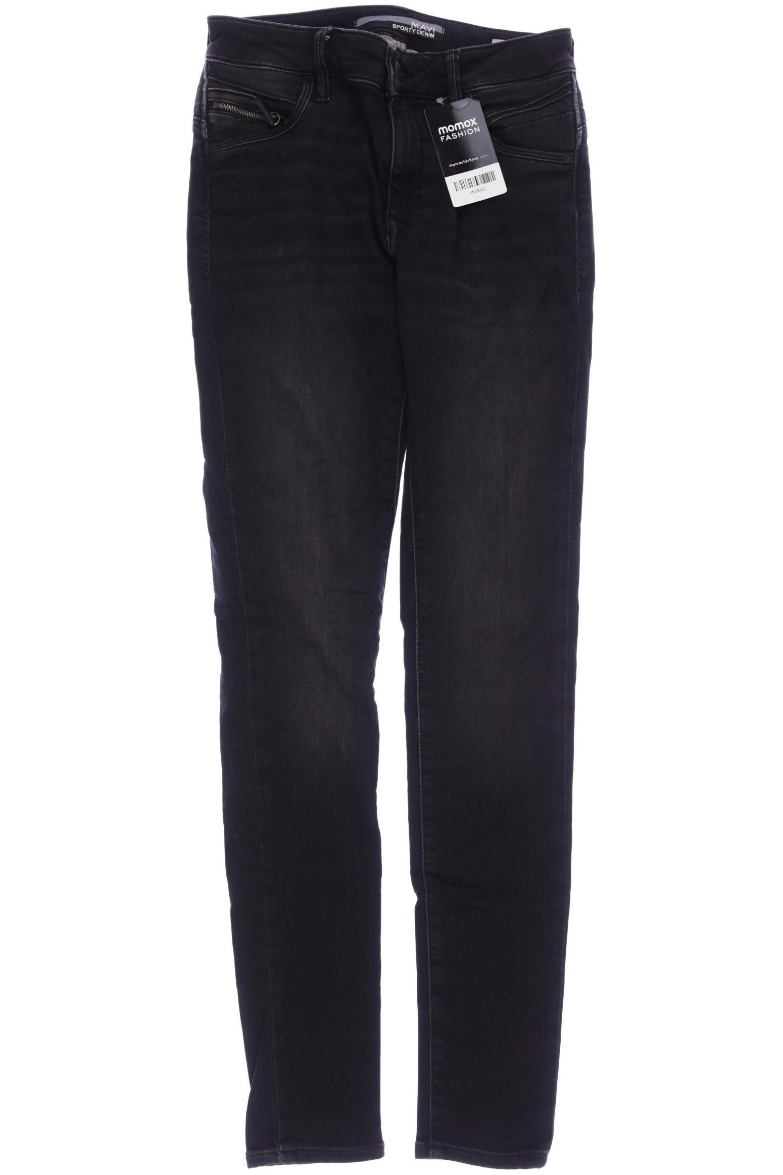 

mavi Damen Jeans, schwarz, Gr. 25