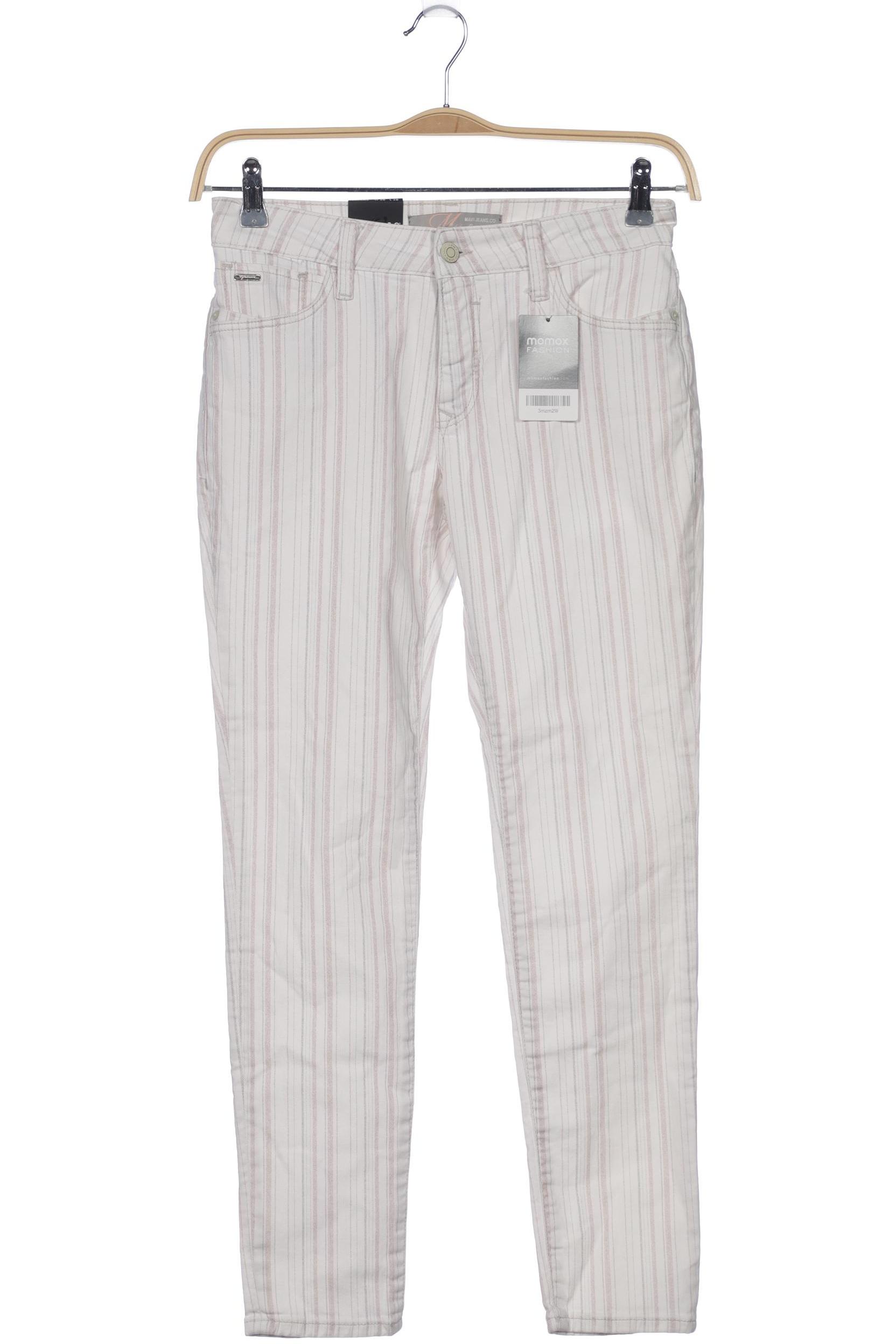 

mavi Damen Jeans, weiß, Gr. 28