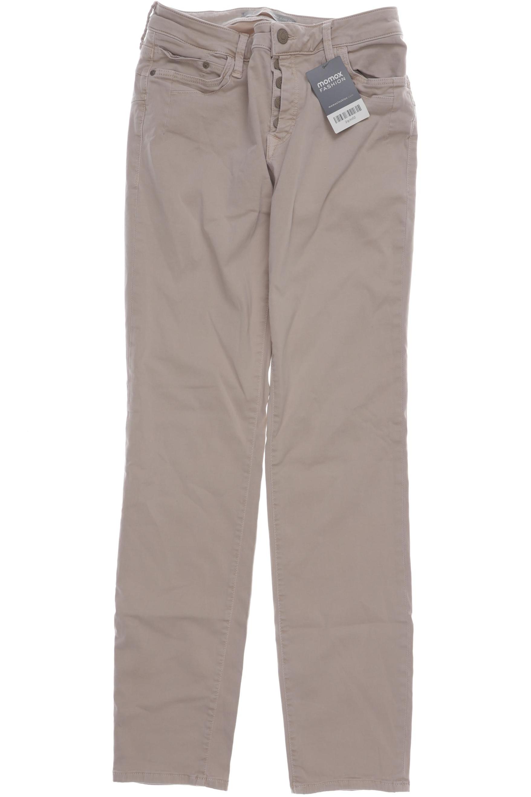 

mavi Damen Jeans, beige, Gr. 40