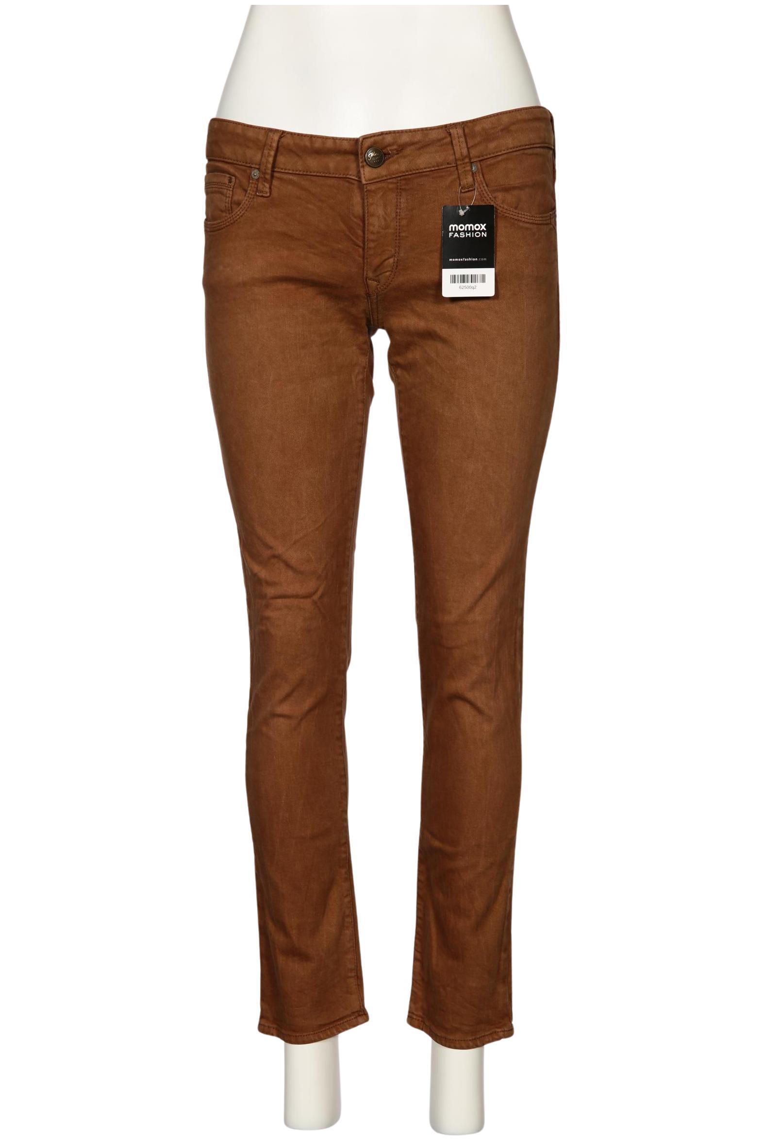 

mavi Damen Jeans, braun, Gr. 31