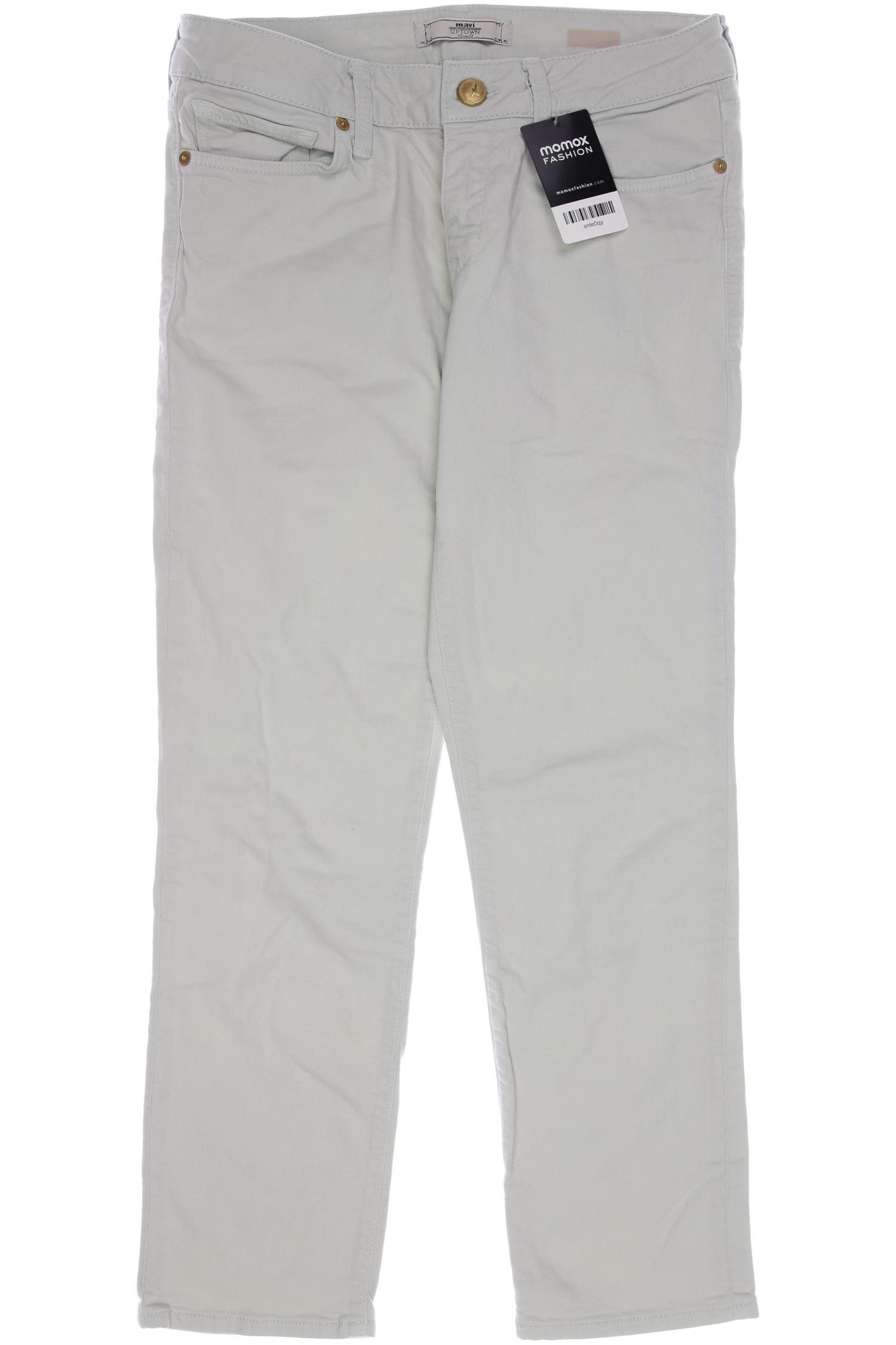 

mavi Damen Jeans, cremeweiß, Gr. 28