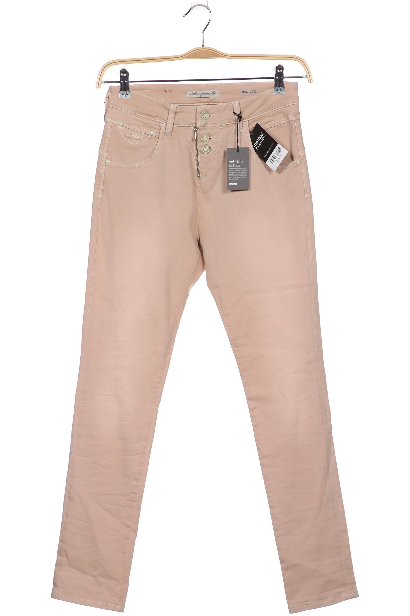 

mavi Damen Jeans, beige, Gr. 26