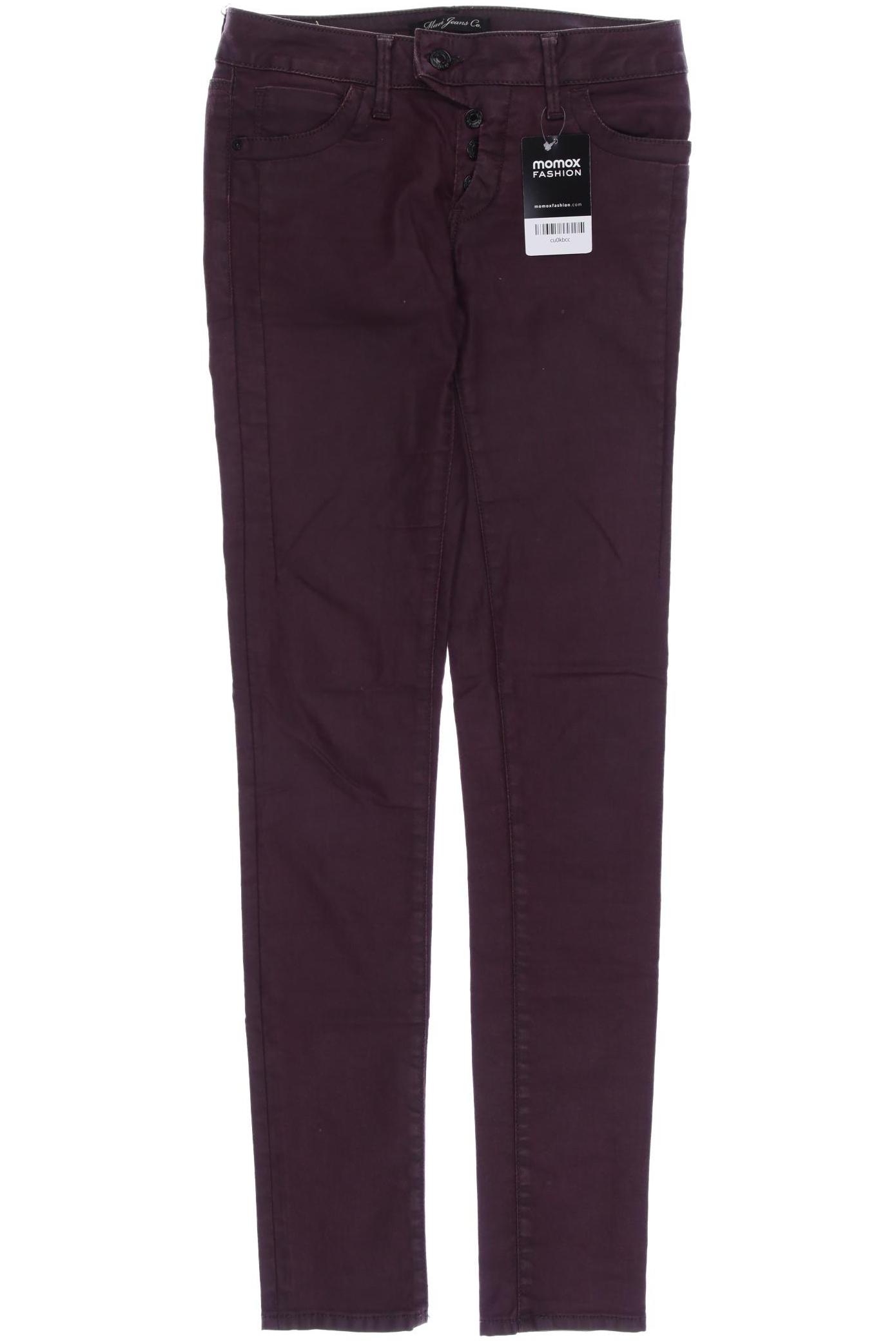 

mavi Damen Jeans, bordeaux, Gr. 25