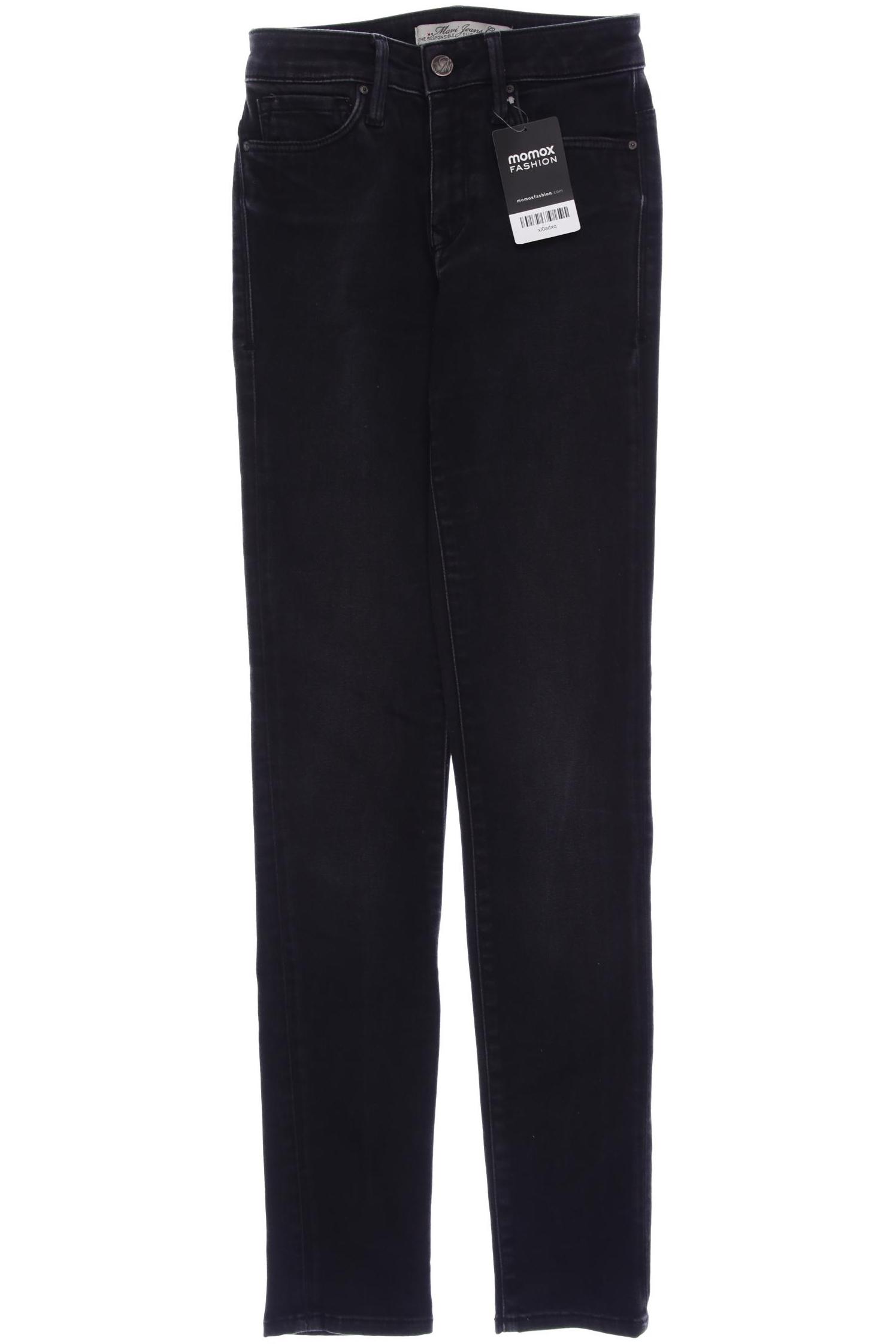 

mavi Damen Jeans, schwarz, Gr. 25