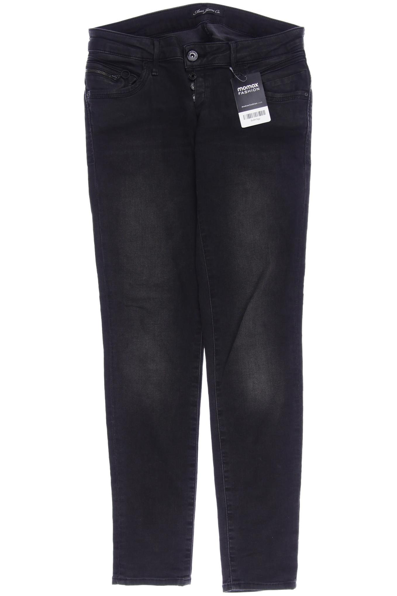

mavi Damen Jeans, schwarz, Gr. 28