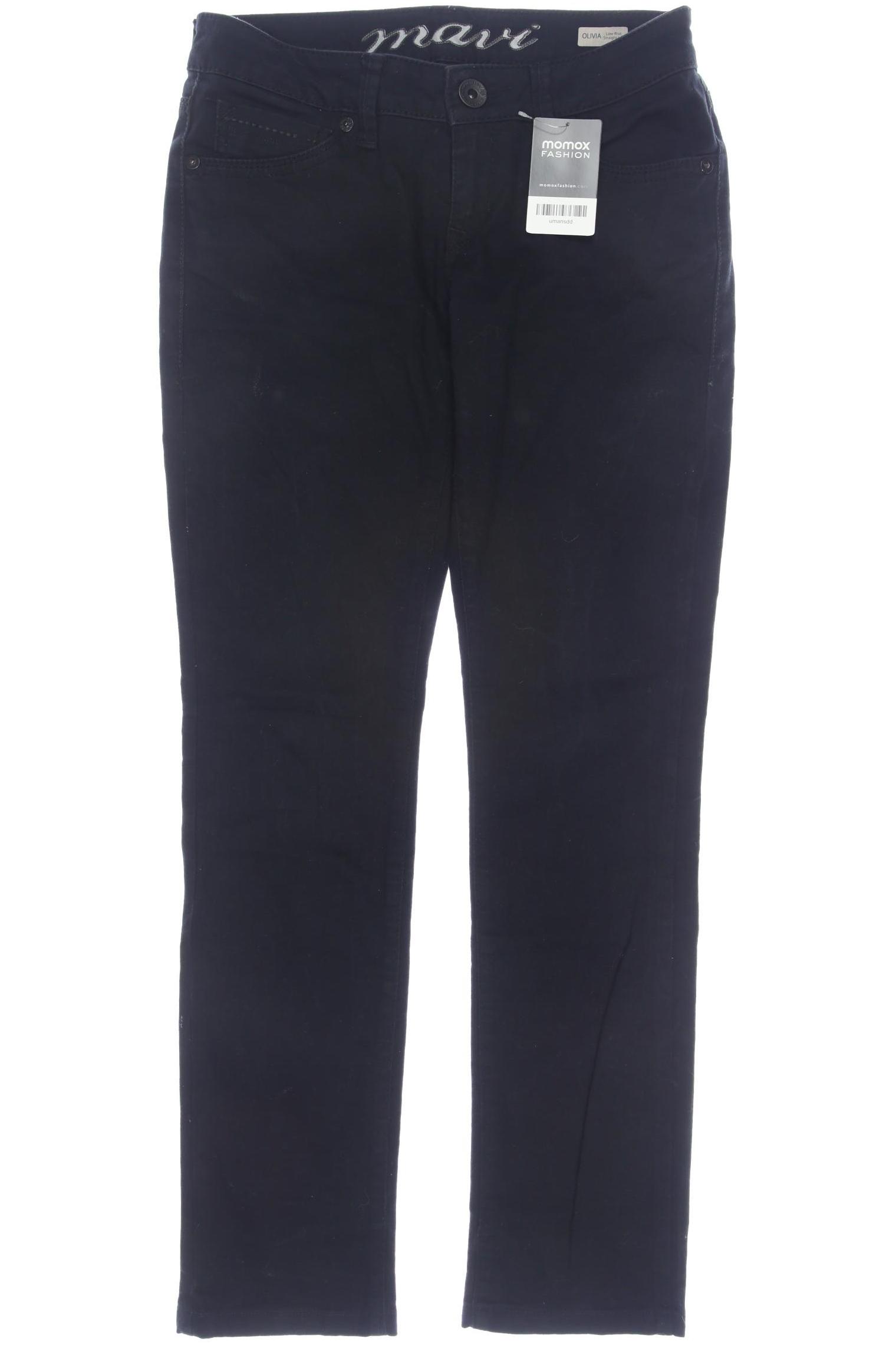 

mavi Damen Jeans, schwarz, Gr. 28