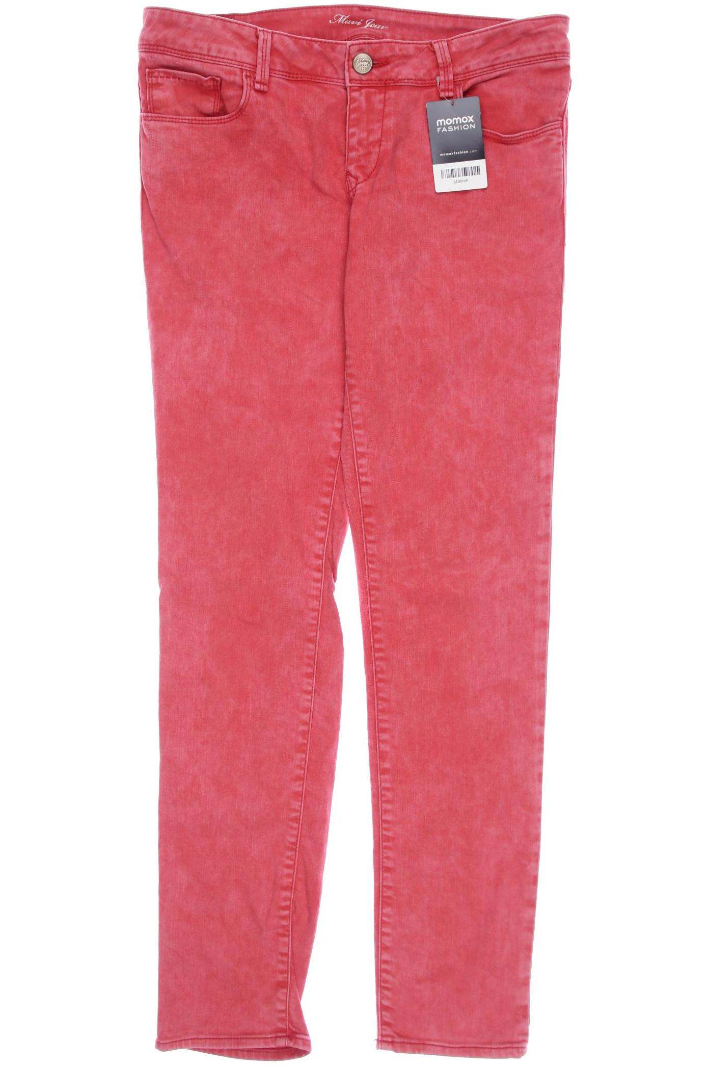 

mavi Damen Jeans, rot, Gr. 30