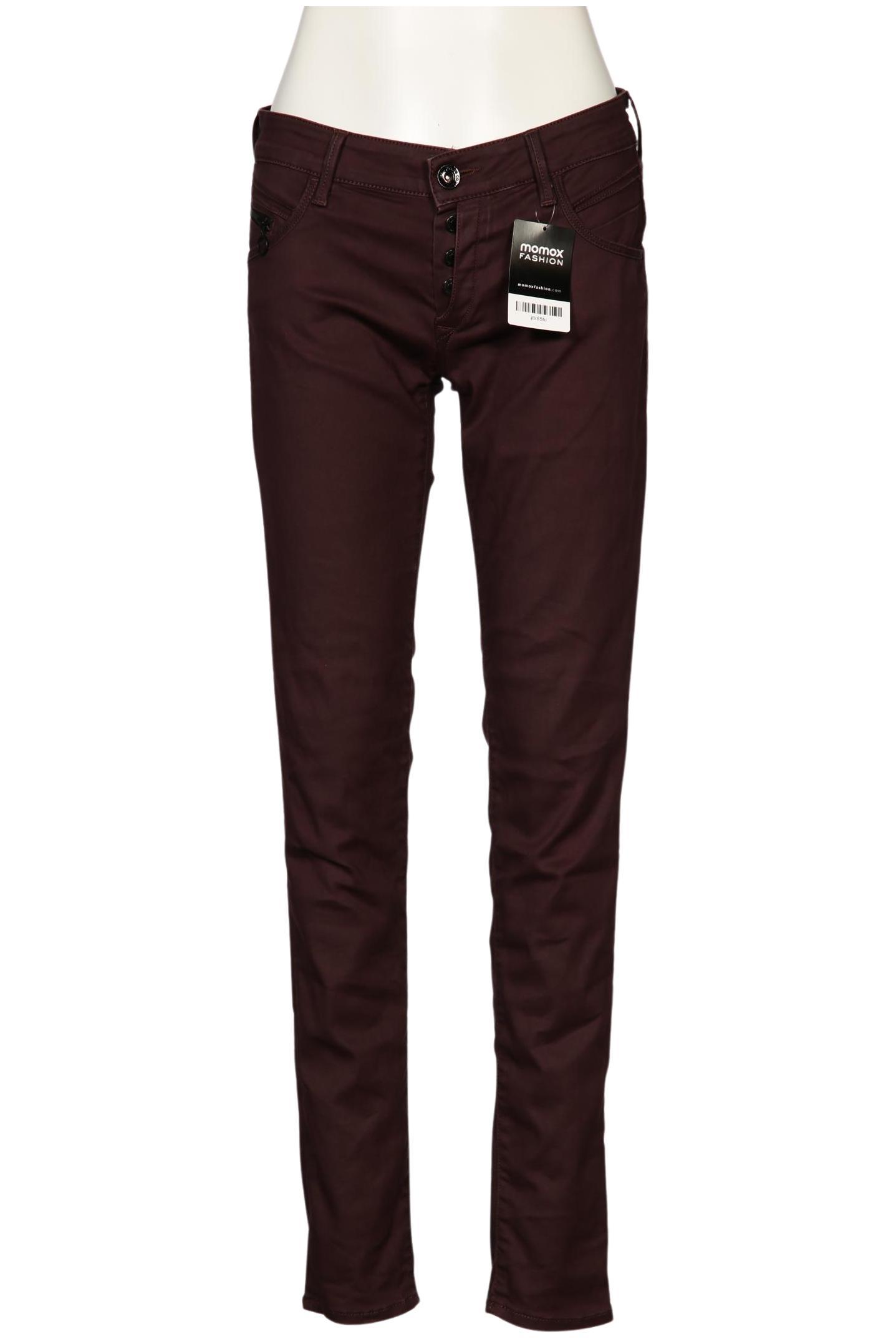 

mavi Damen Jeans, bordeaux, Gr. 28
