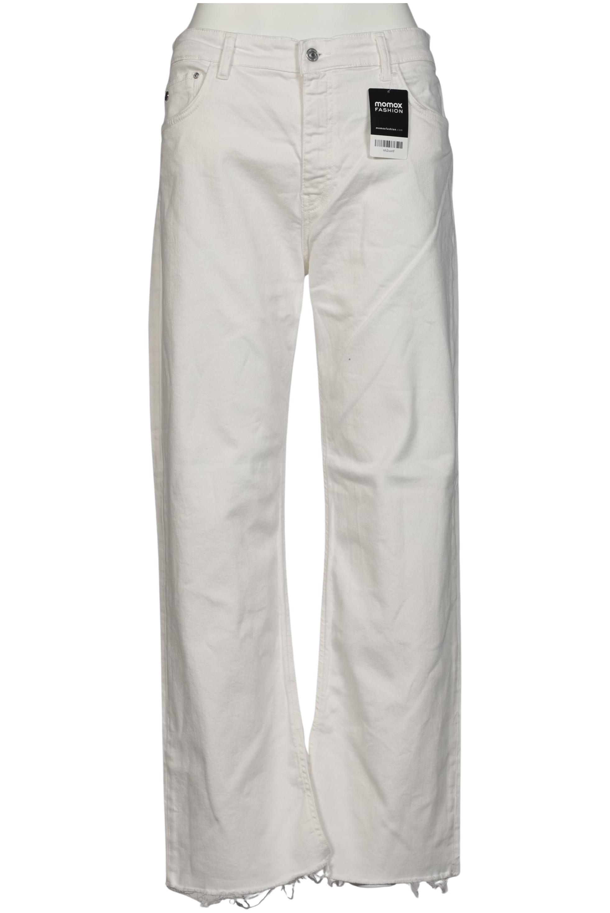 

mavi Damen Jeans, cremeweiß, Gr. 32