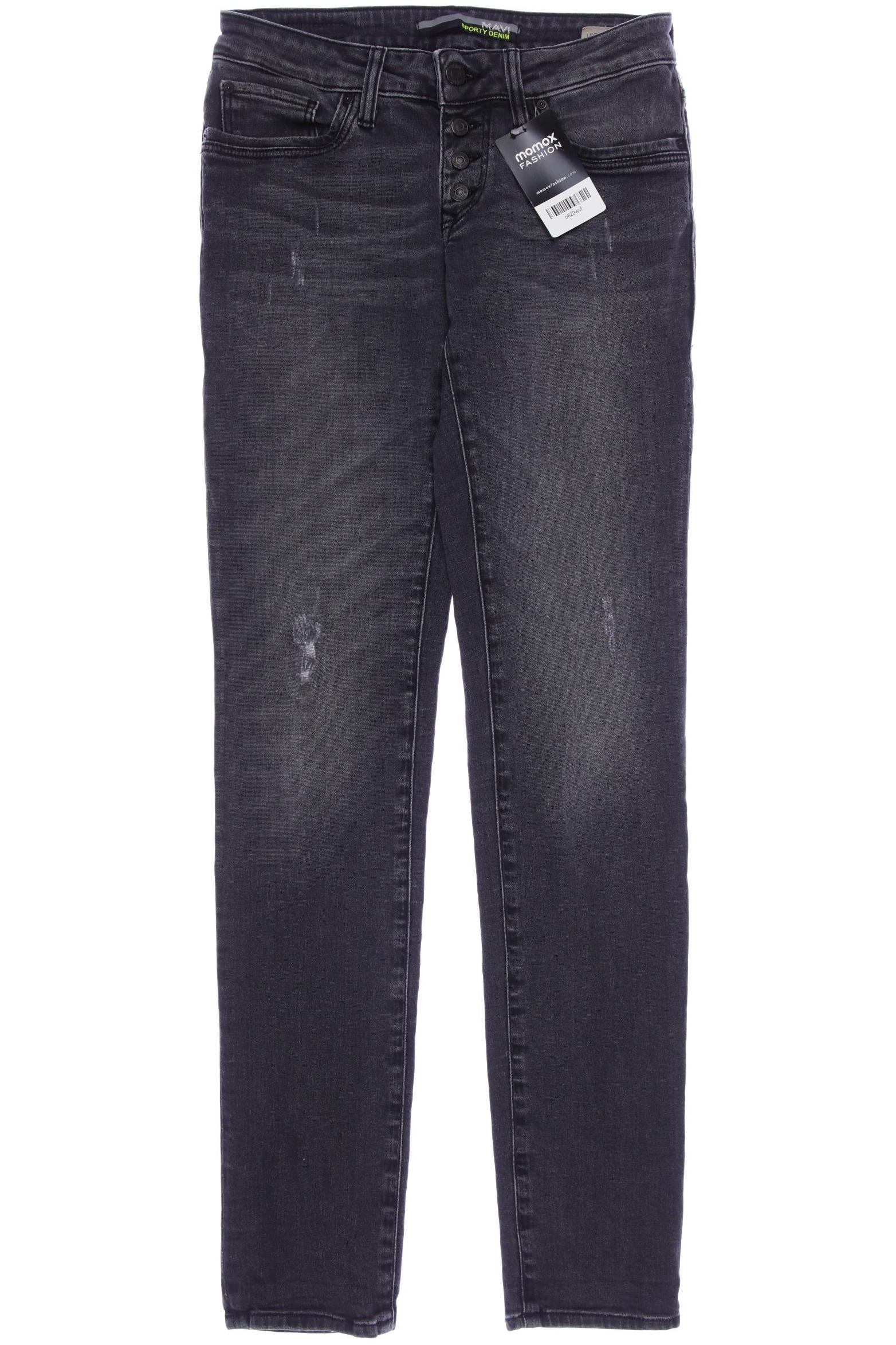 

mavi Damen Jeans, grau, Gr. 26