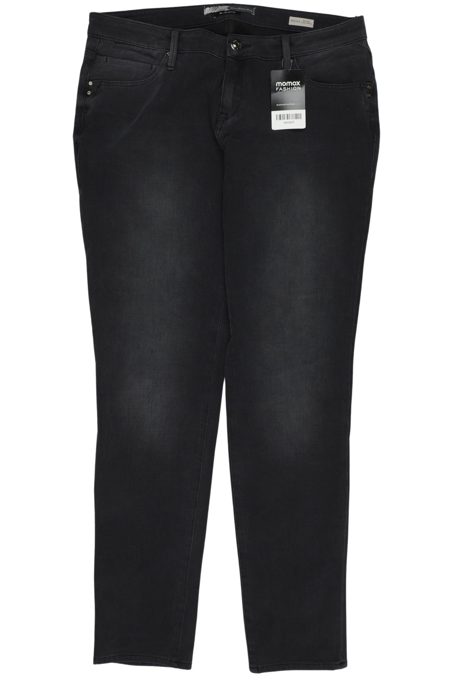 

mavi Damen Jeans, schwarz, Gr. 31