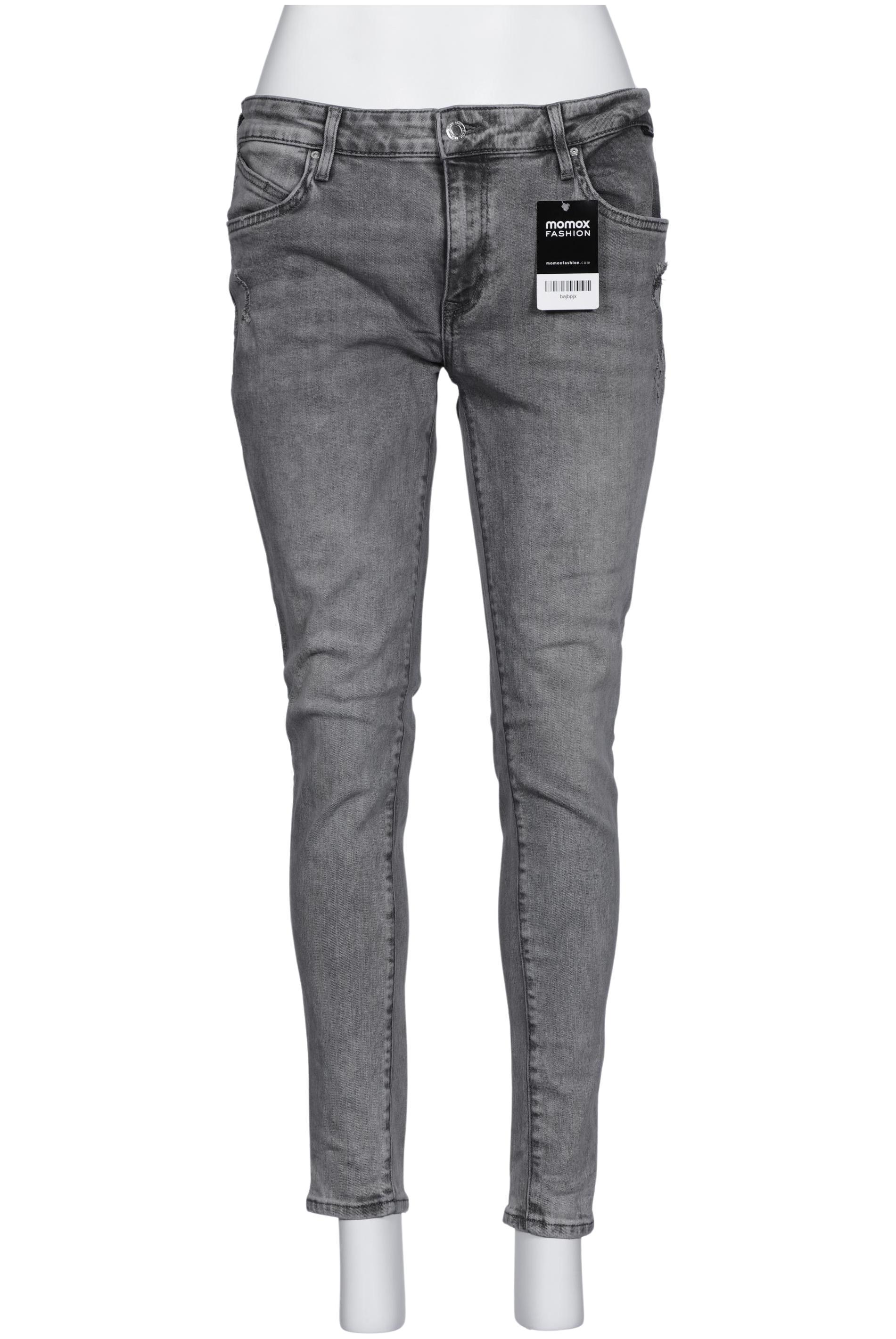 

mavi Damen Jeans, grau, Gr. 31