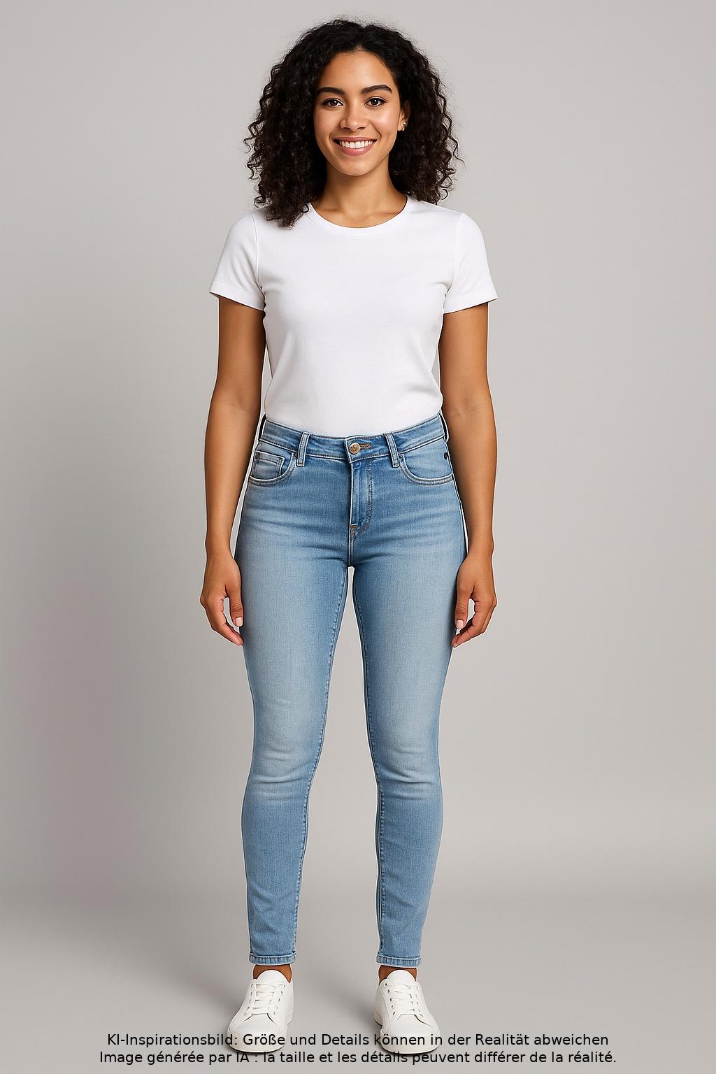 

mavi Damen Jeans, hellblau, Gr. 27