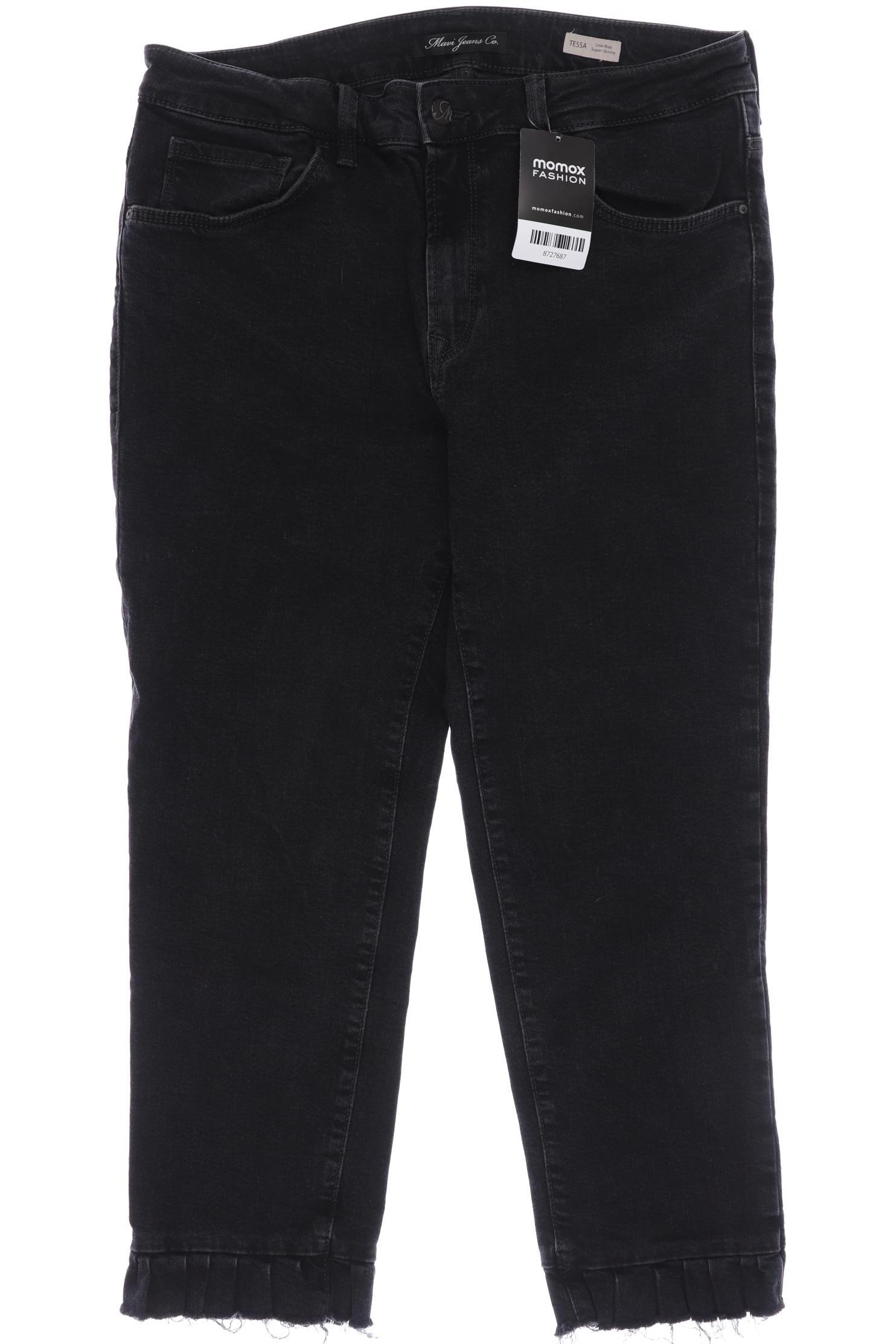 

mavi Damen Jeans, schwarz, Gr. 30