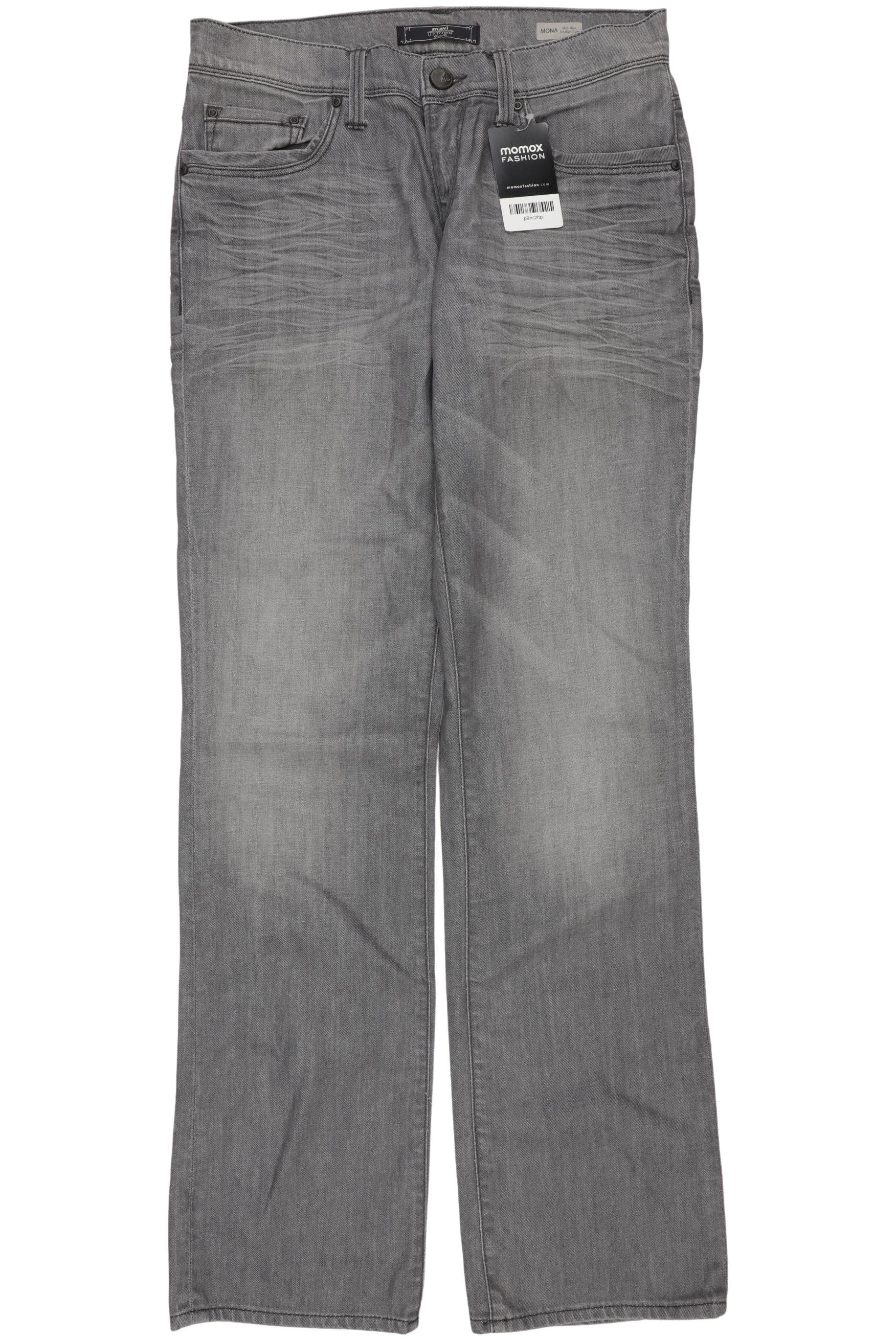 

mavi Damen Jeans, grau, Gr. 28