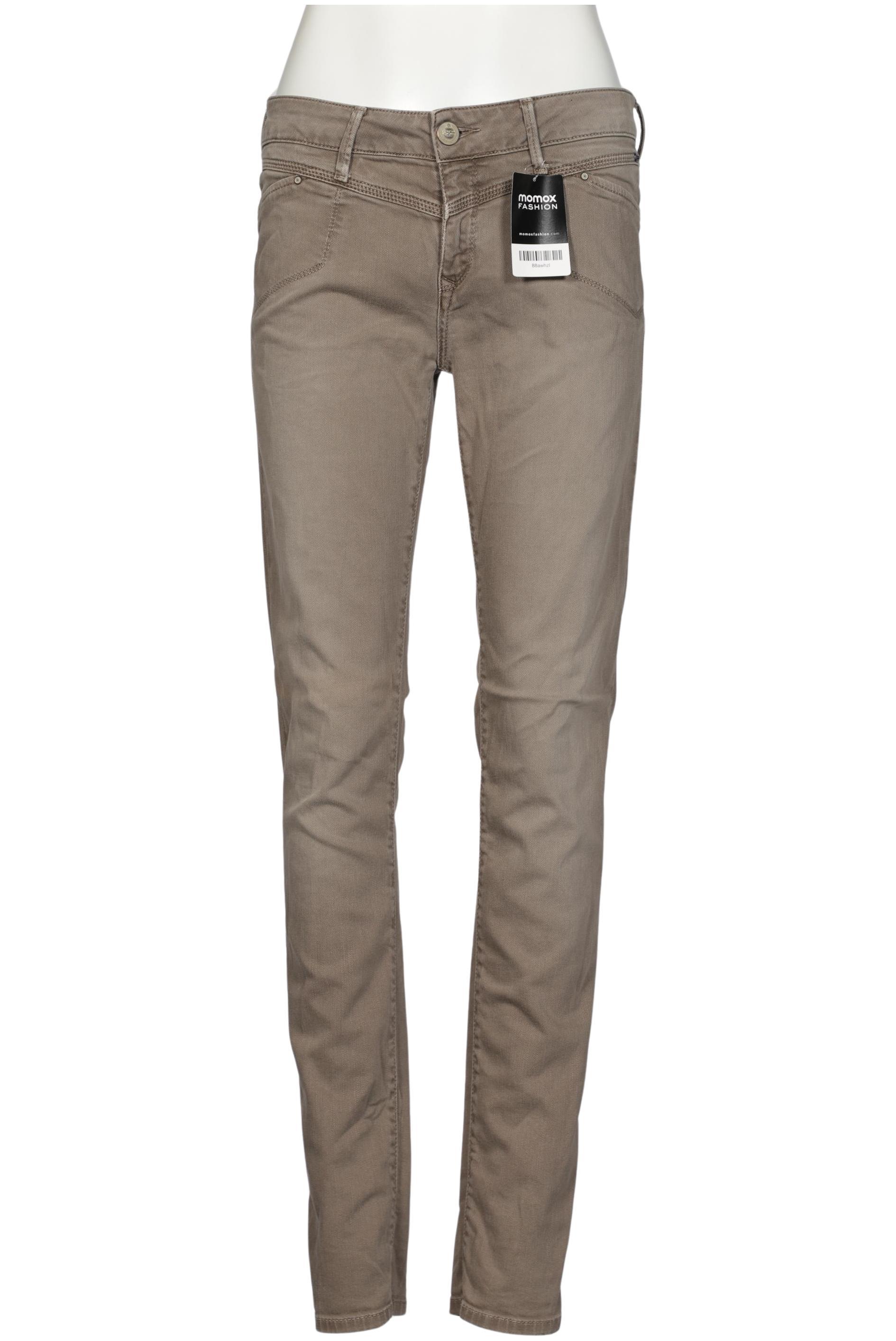 

mavi Damen Jeans, beige, Gr. 30