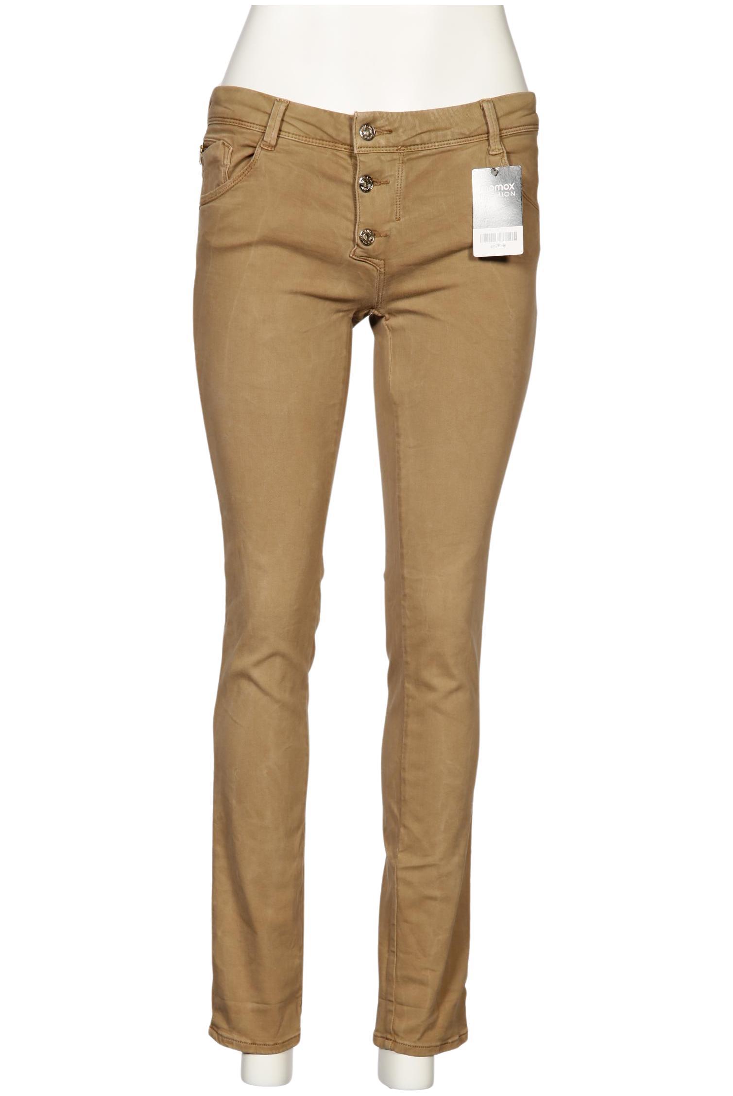 

mavi Damen Jeans, beige, Gr. 31