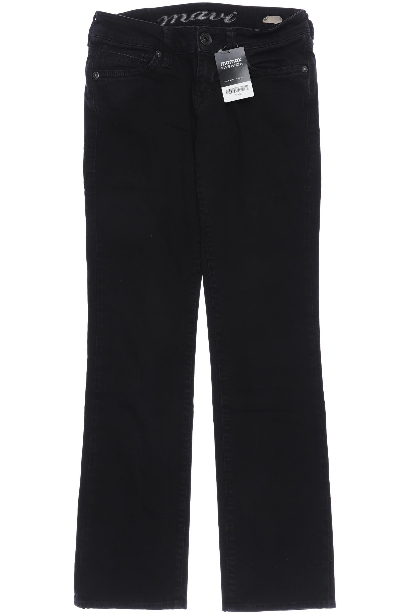

mavi Damen Jeans, schwarz, Gr. 27