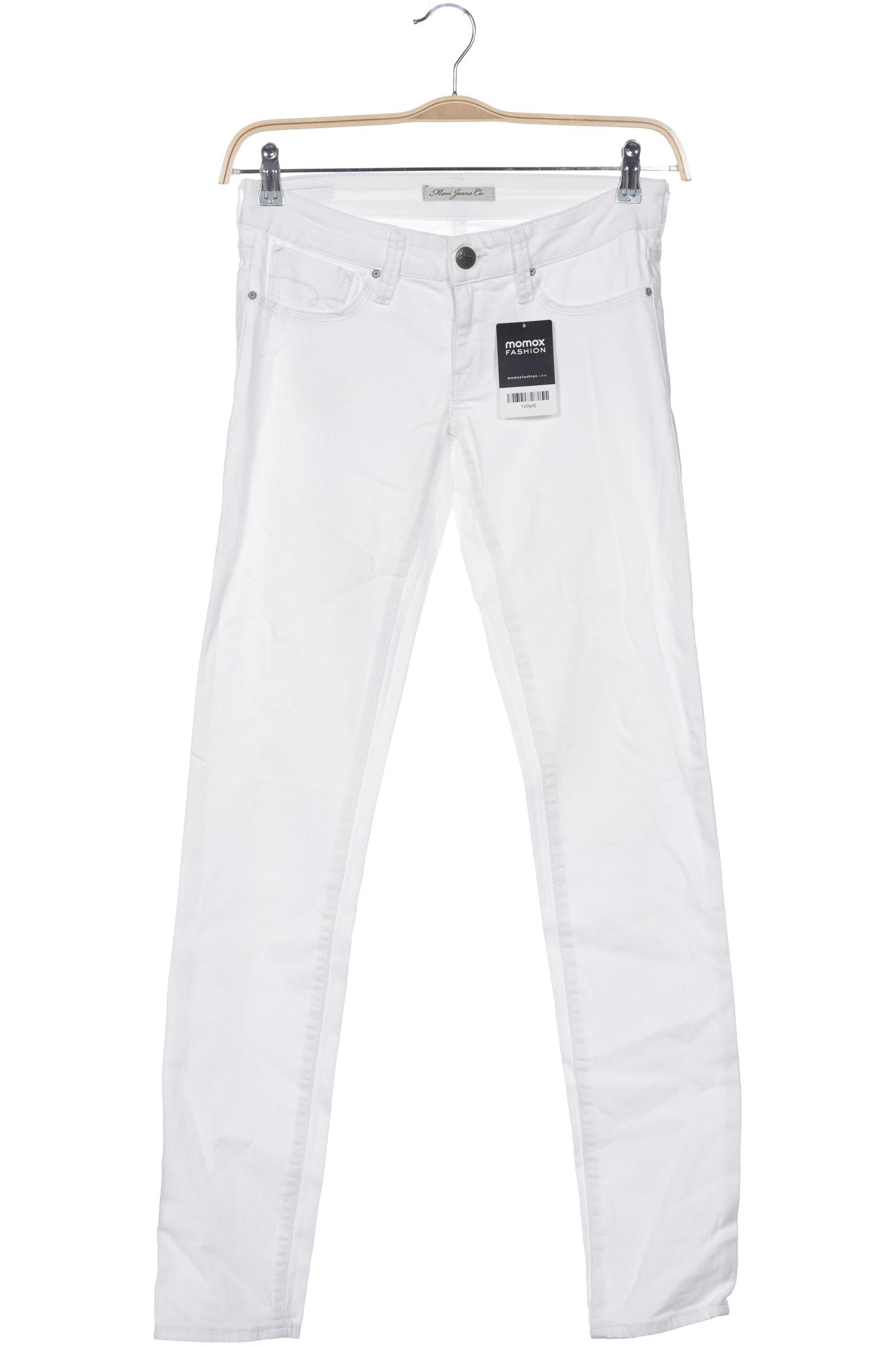 

mavi Damen Jeans, weiß, Gr. 28