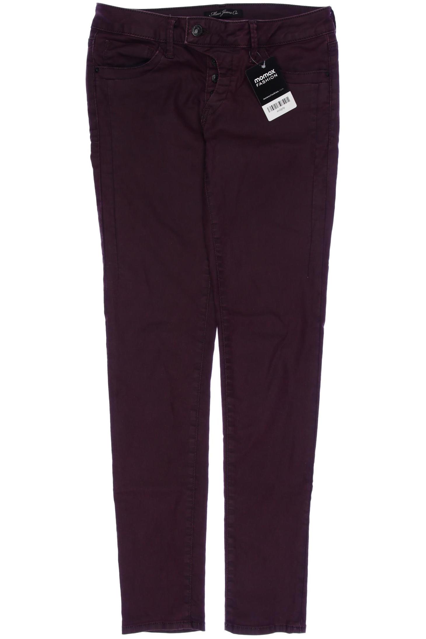 

mavi Damen Jeans, bordeaux, Gr. 29