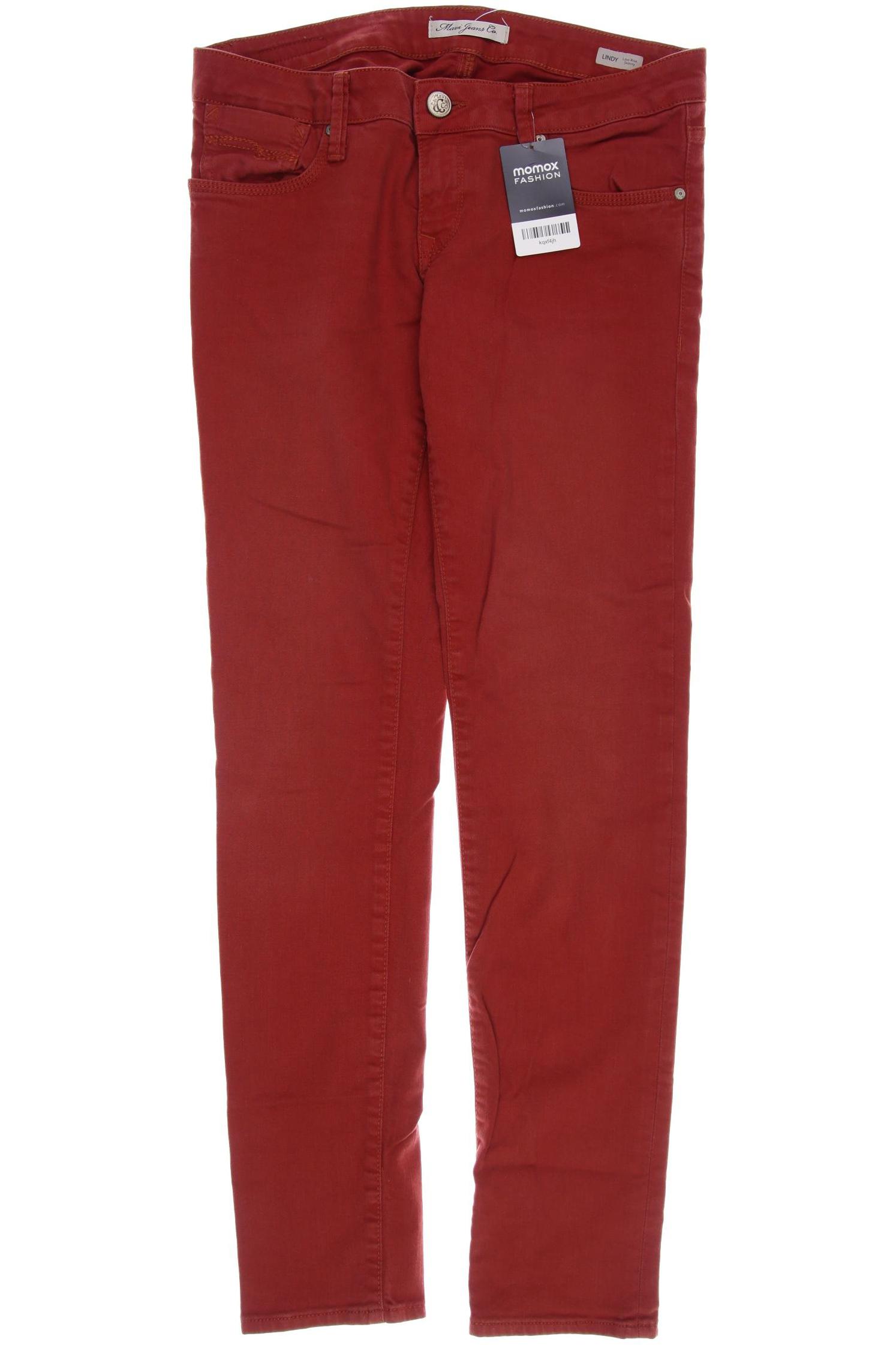 

mavi Damen Jeans, rot, Gr. 40