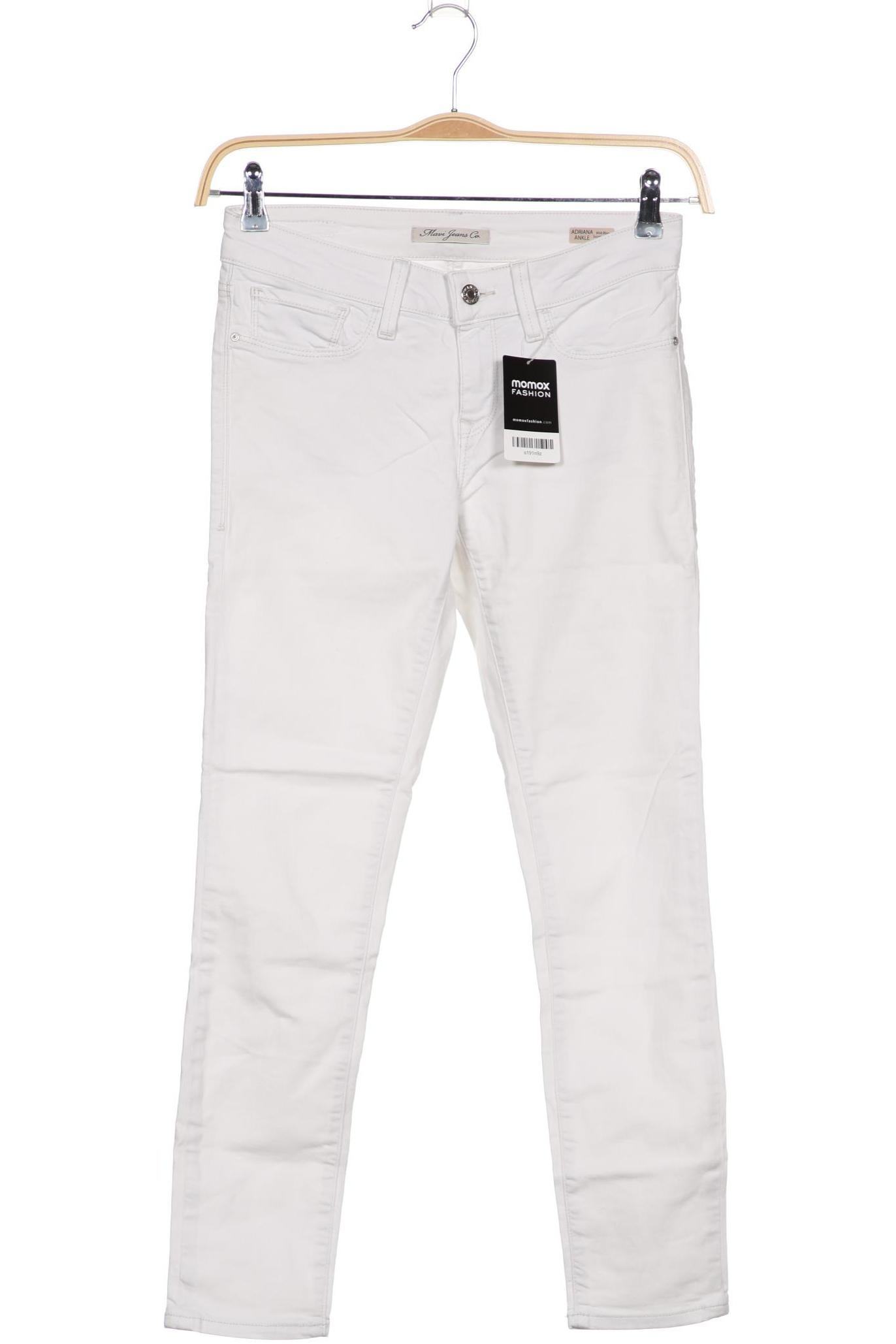 

mavi Damen Jeans, cremeweiß