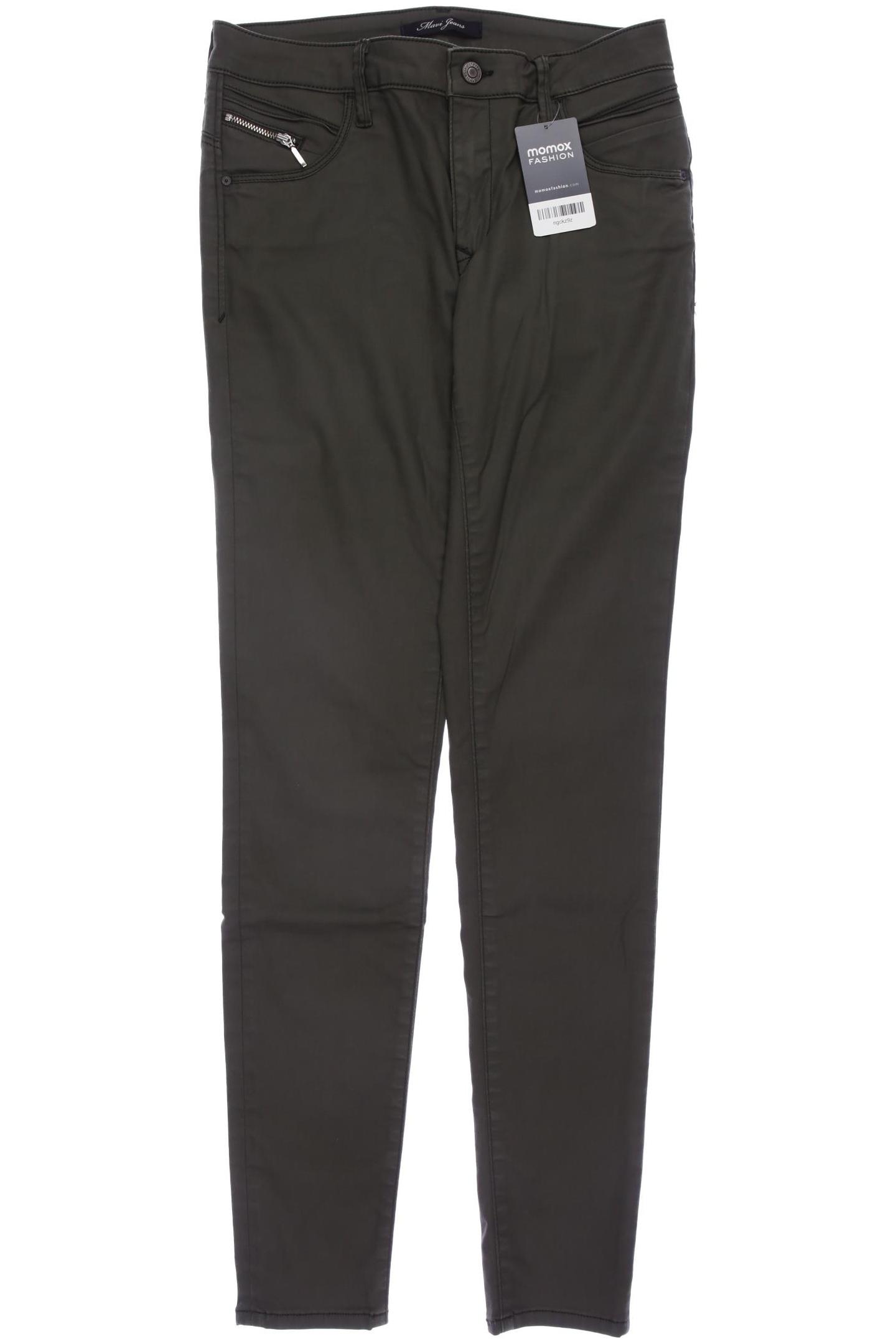 

mavi Damen Jeans, grün, Gr. 29