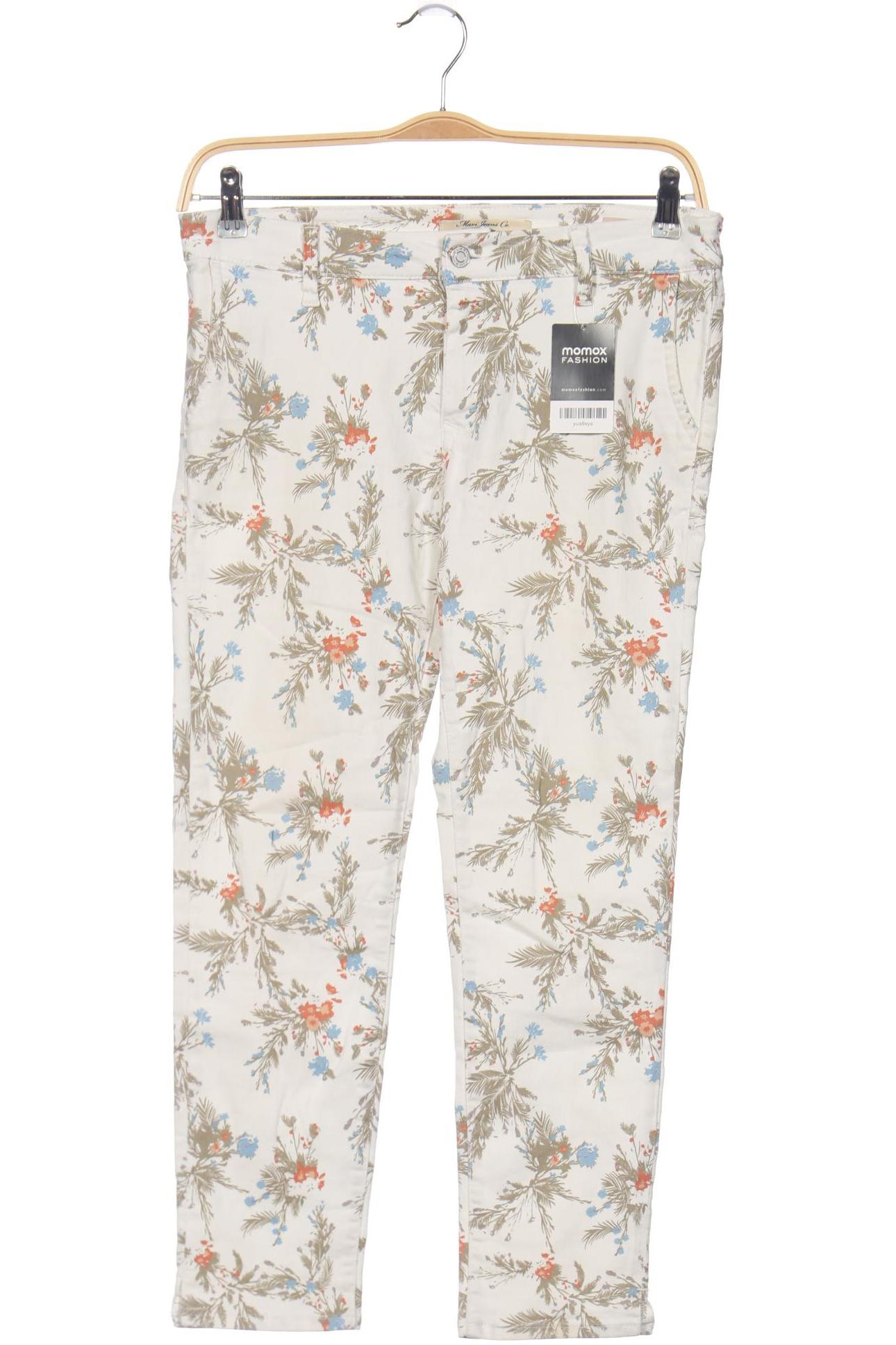 

mavi Damen Jeans, cremeweiß, Gr. 30