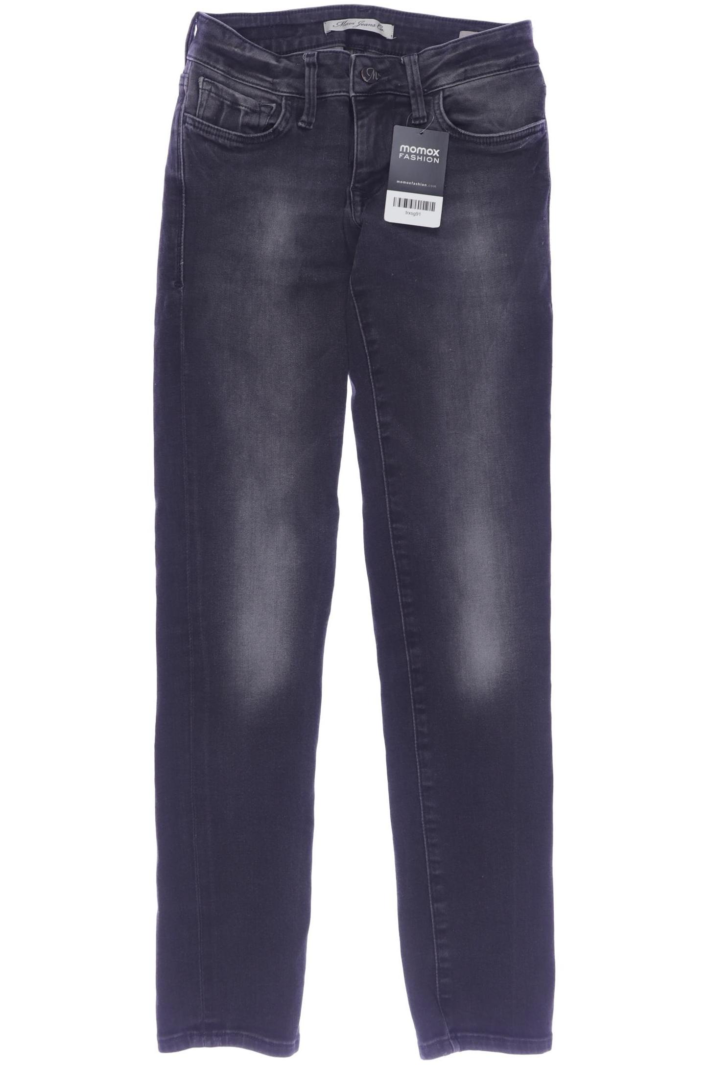 

mavi Damen Jeans, schwarz, Gr. 25