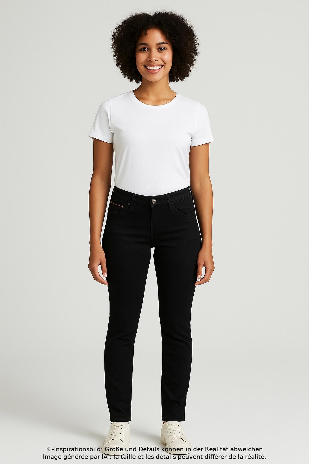 

mavi Damen Jeans, schwarz, Gr. 29