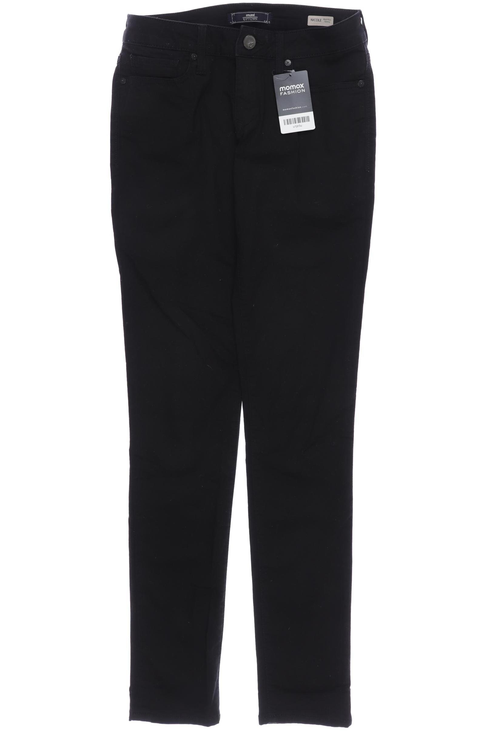 

mavi Damen Jeans, schwarz, Gr. 28