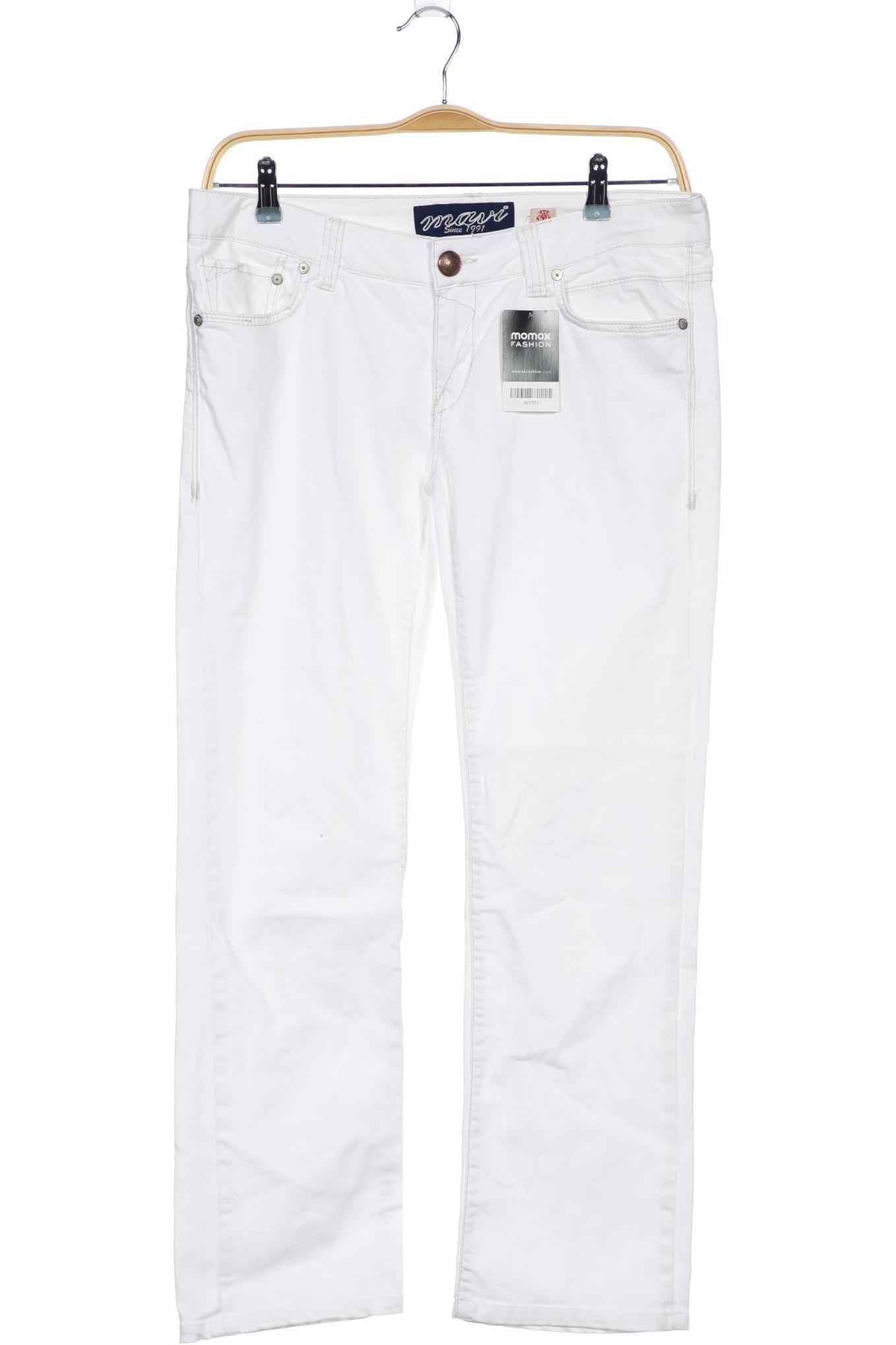 

mavi Damen Jeans, weiß