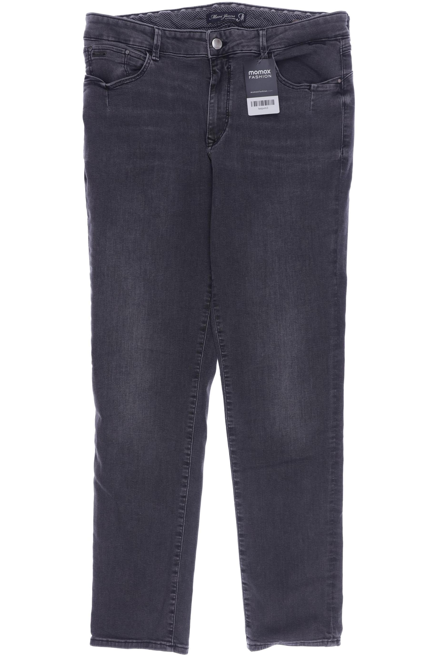 

mavi Damen Jeans, grau, Gr. 42