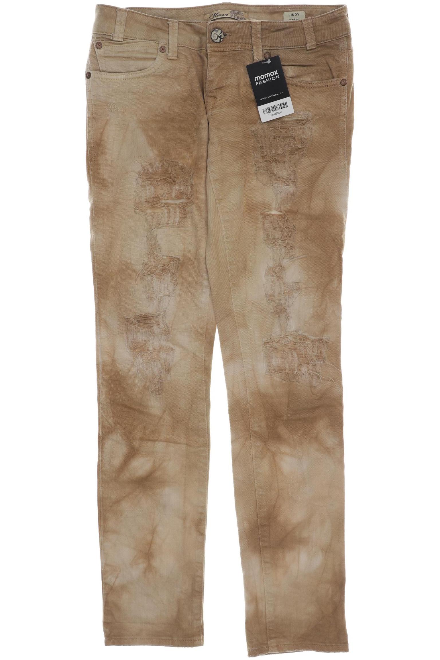 

mavi Damen Jeans, beige, Gr. 27