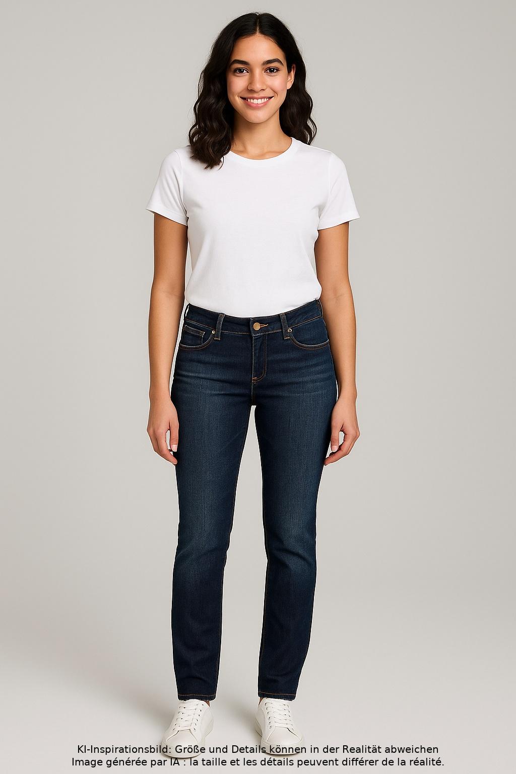 

mavi Damen Jeans, marineblau, Gr. 32