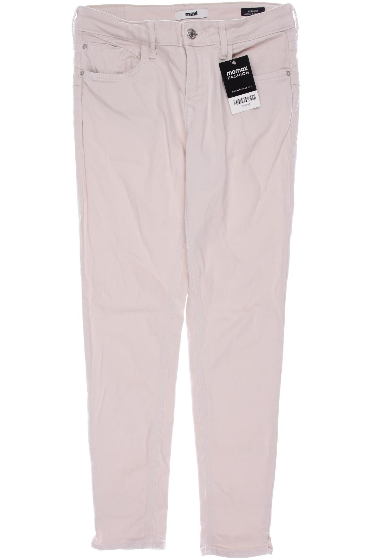 

mavi Damen Jeans, cremeweiß