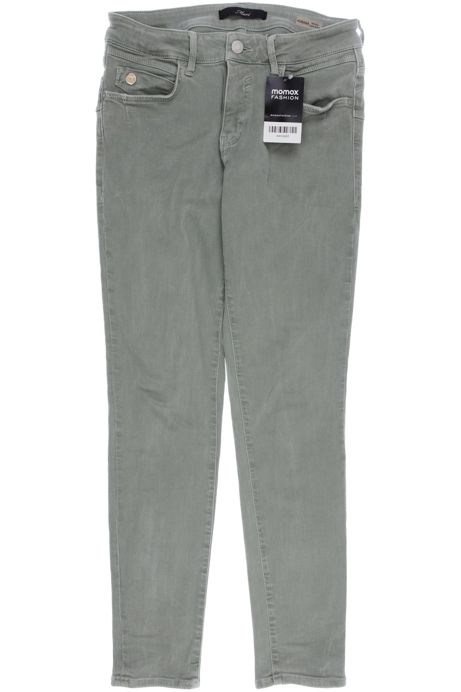 

mavi Damen Jeans, hellgrün, Gr. 28