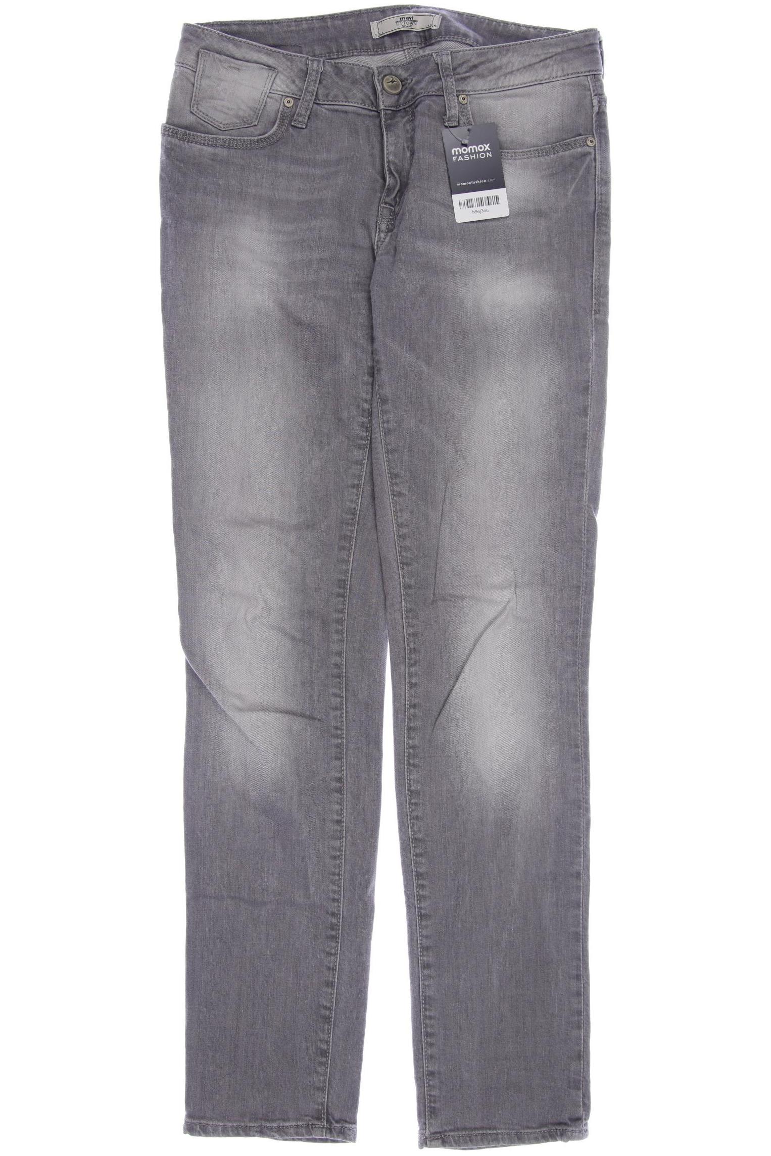 

mavi Damen Jeans, grau, Gr. 0