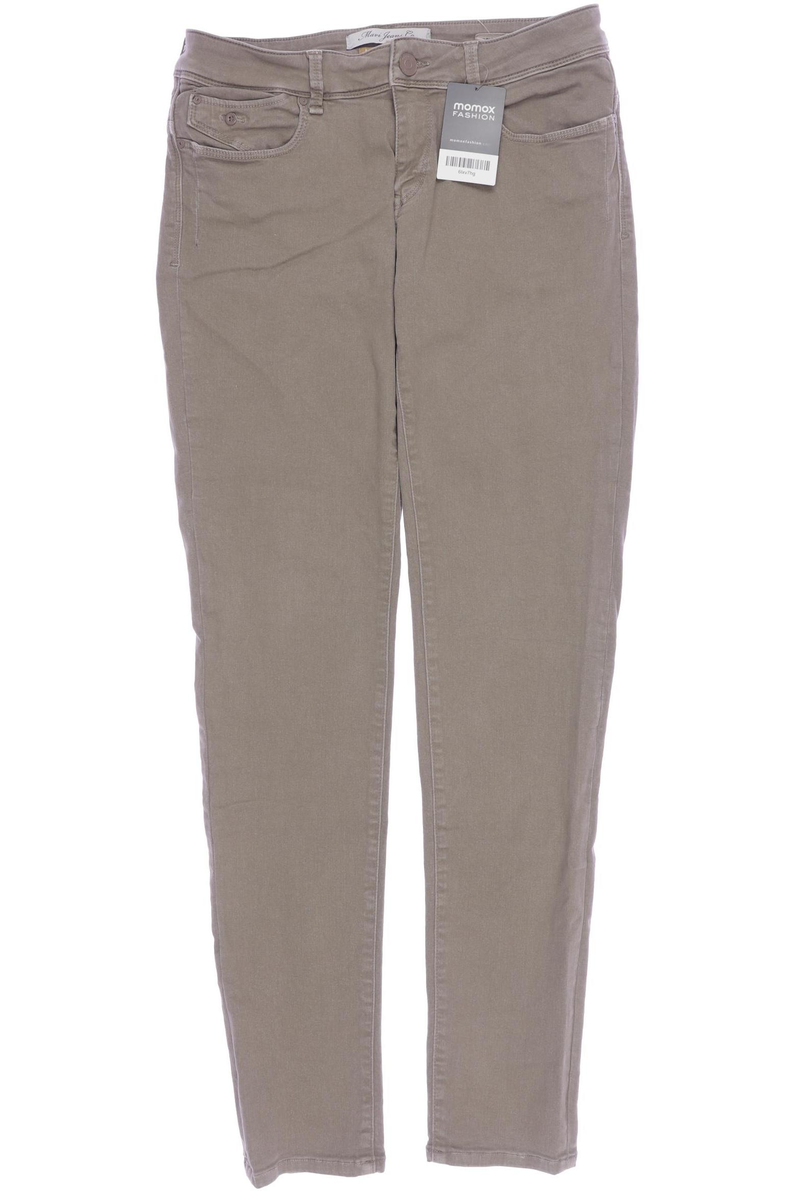

mavi Damen Jeans, beige, Gr. 28